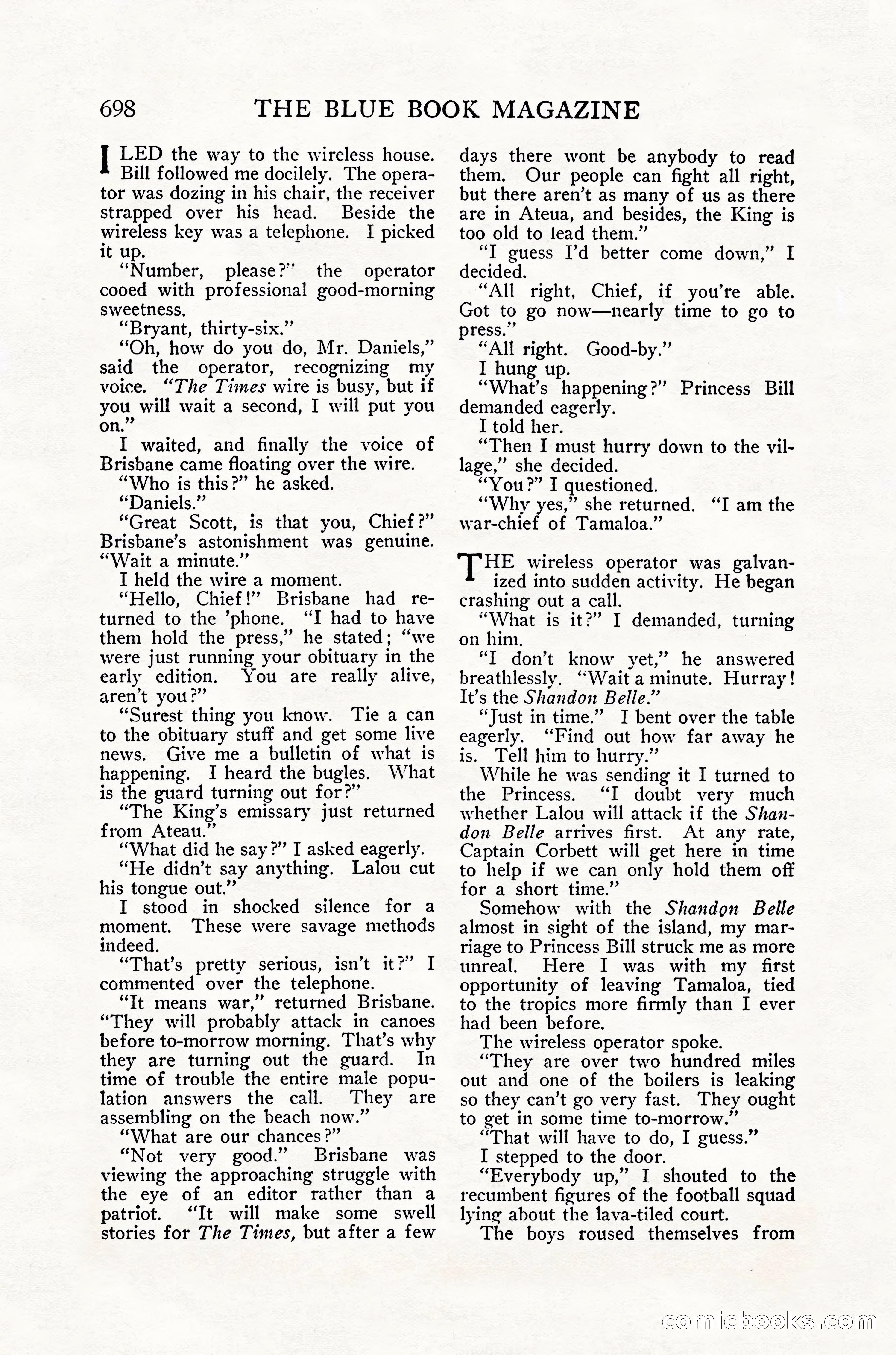 The Blue Book Magazine, July 1916 — page 224 of 262