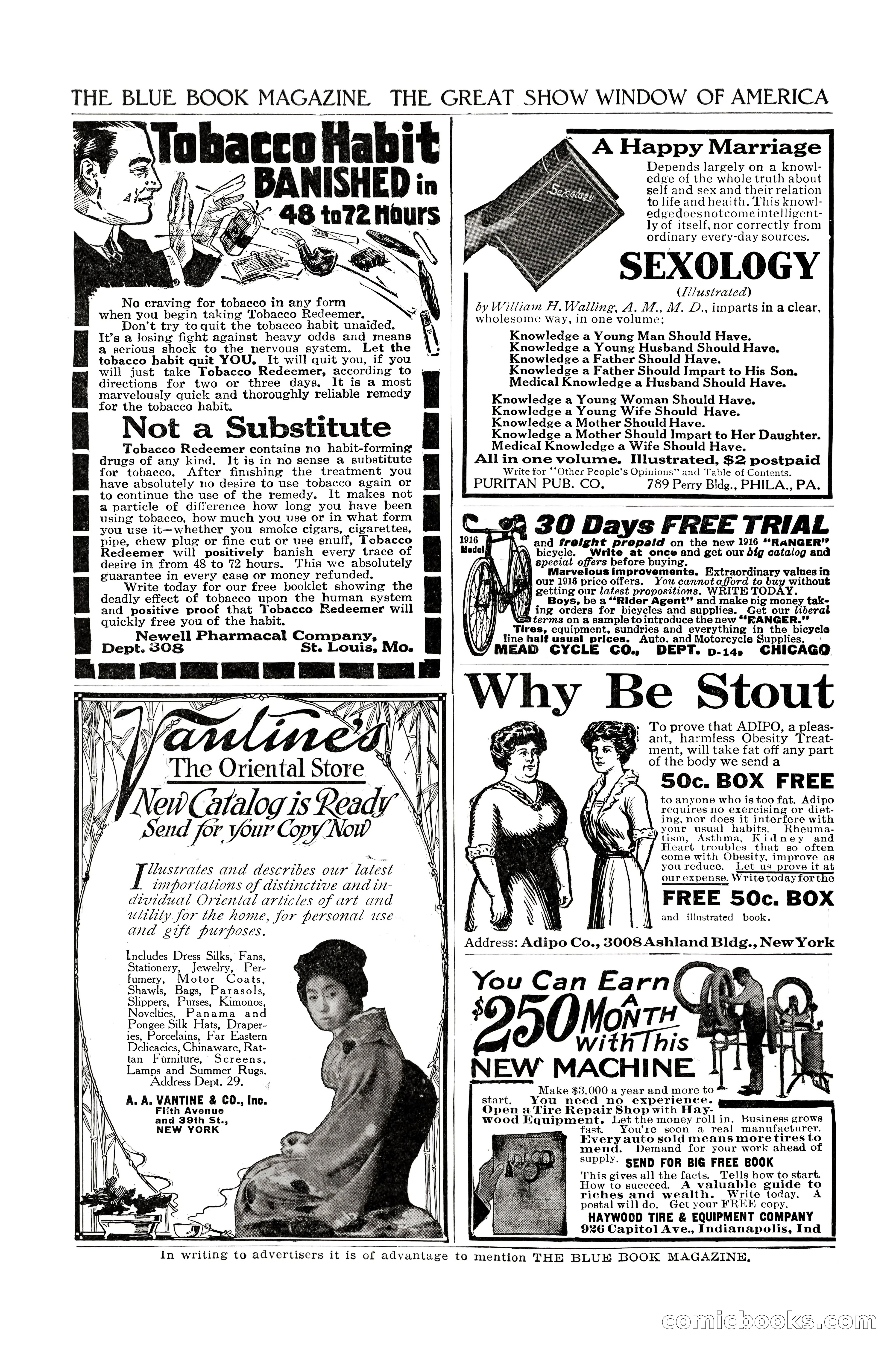 The Blue Book Magazine, July 1916 — page 252 of 262