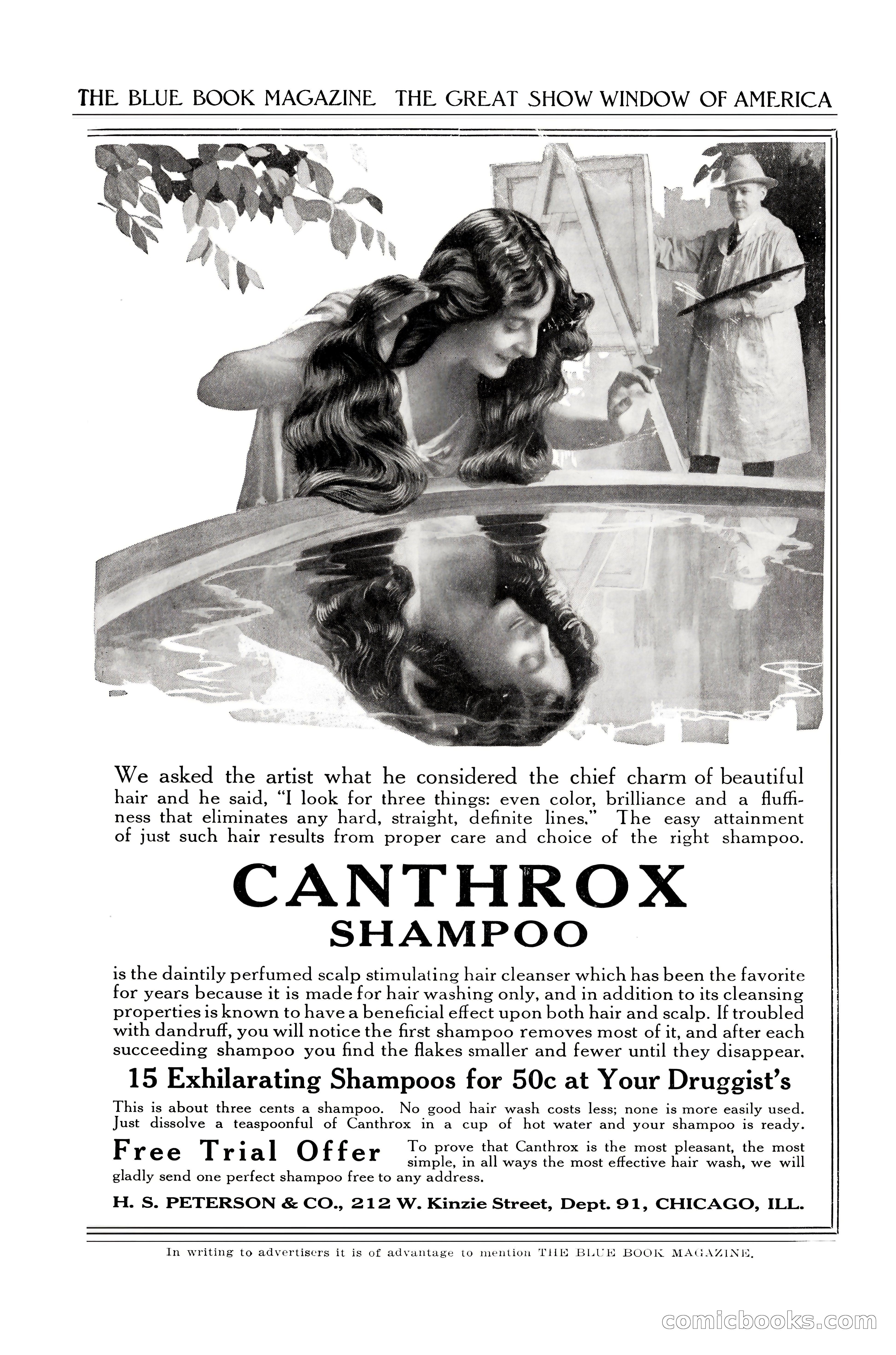 The Blue Book Magazine, July 1916 — page 261 of 262