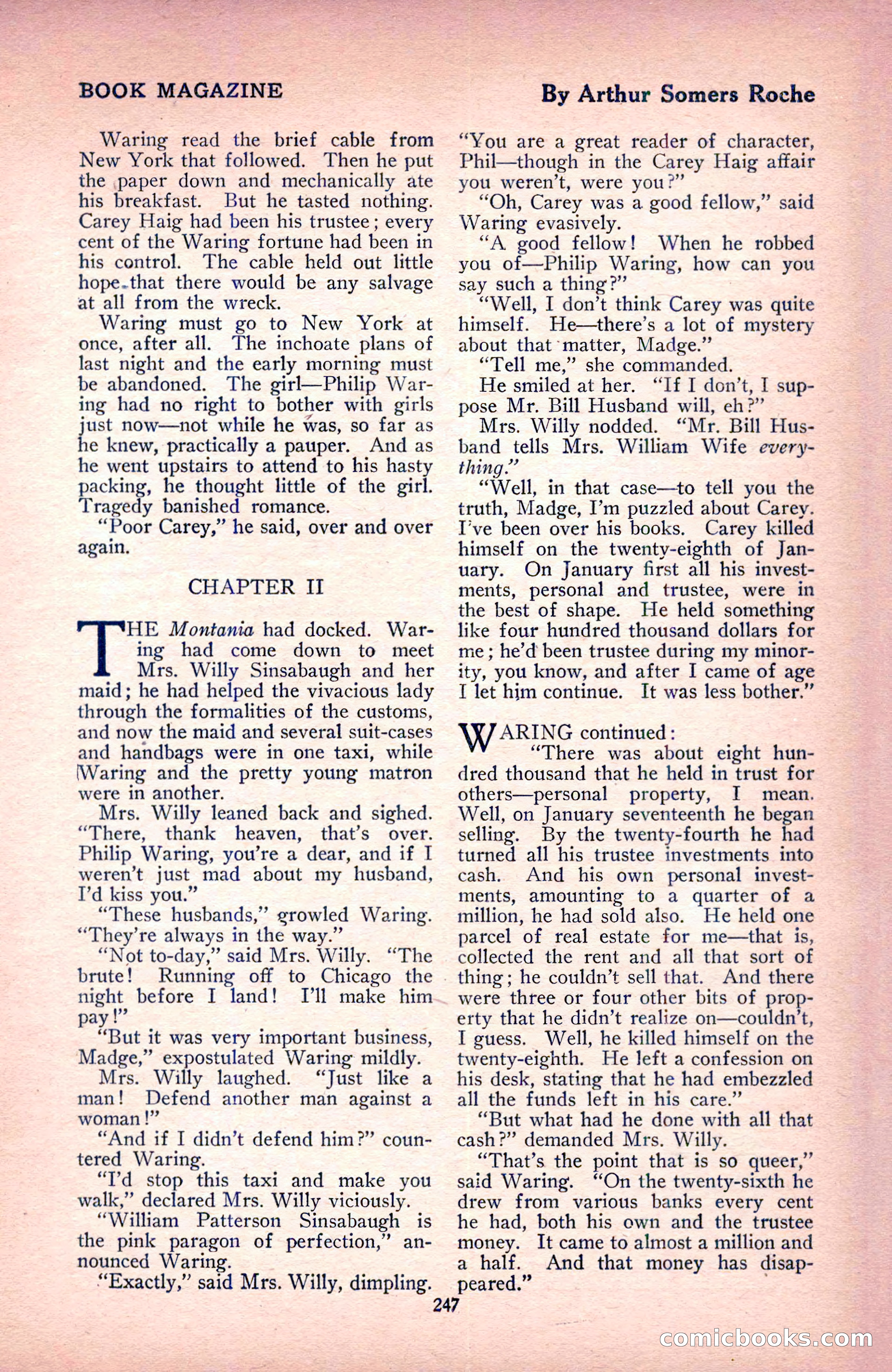 The Blue Book Magazine, December 1916 — page 13 of 268