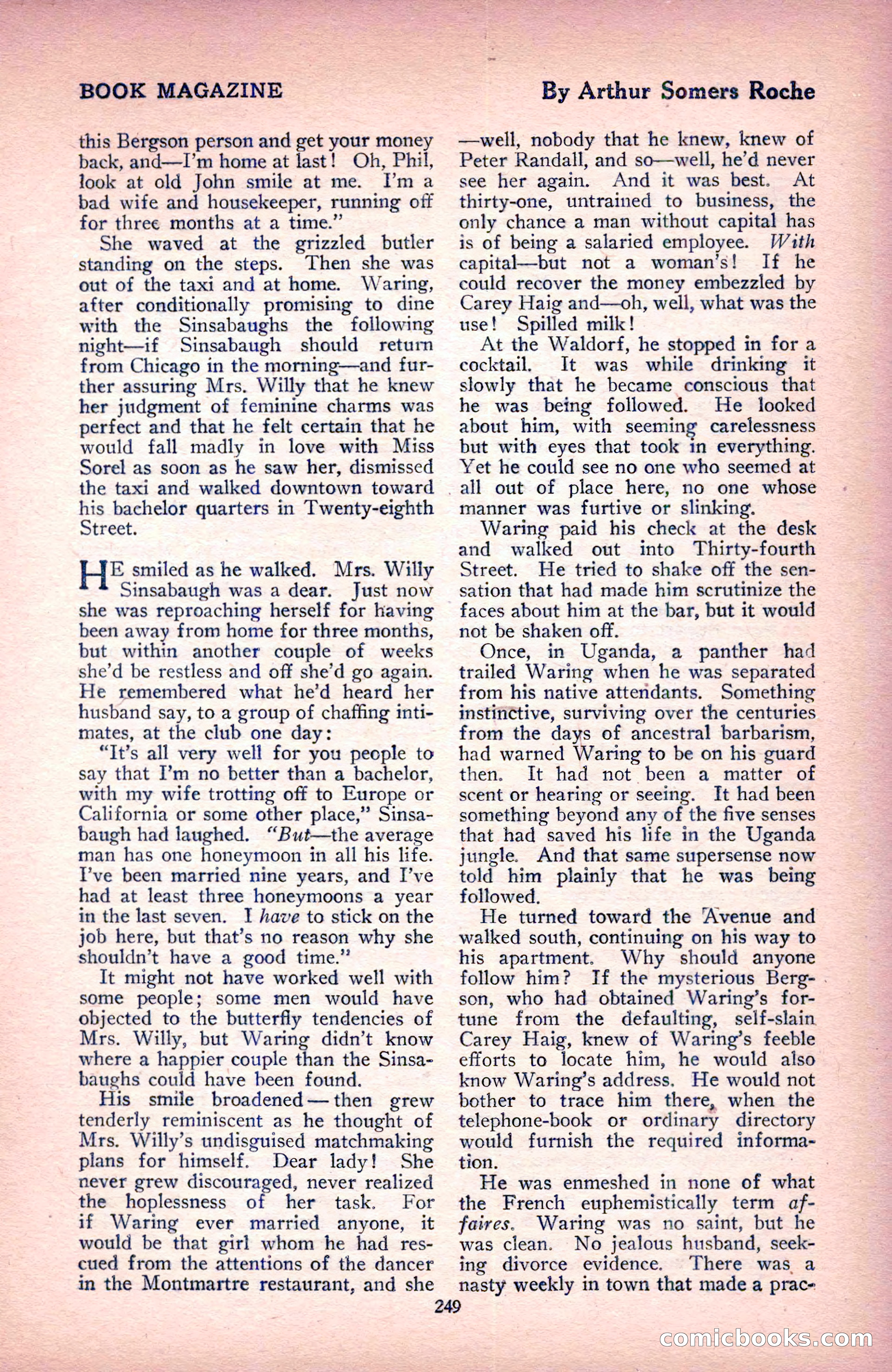 The Blue Book Magazine, December 1916 — page 15 of 268