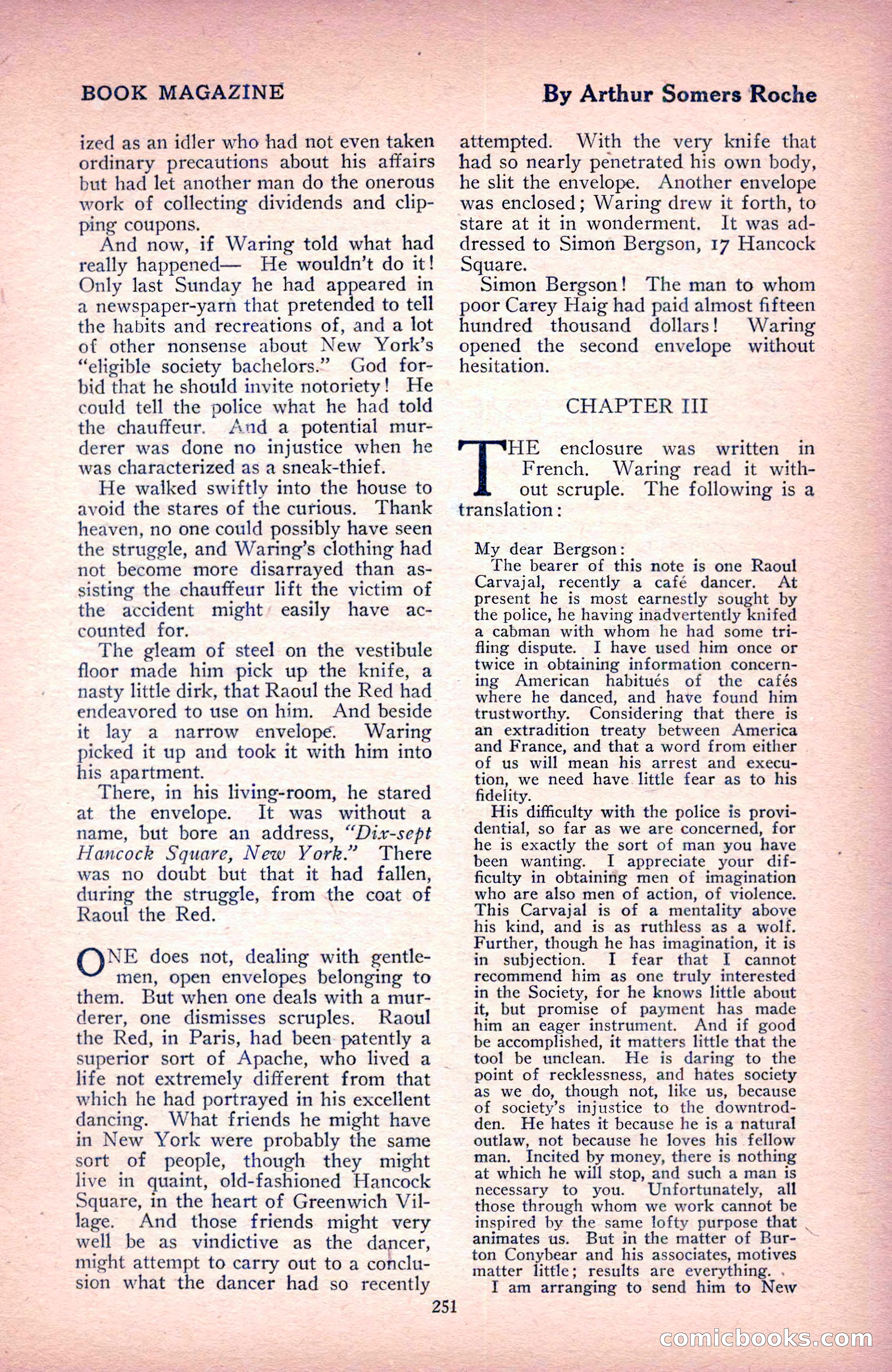 The Blue Book Magazine, December 1916 — page 17 of 268