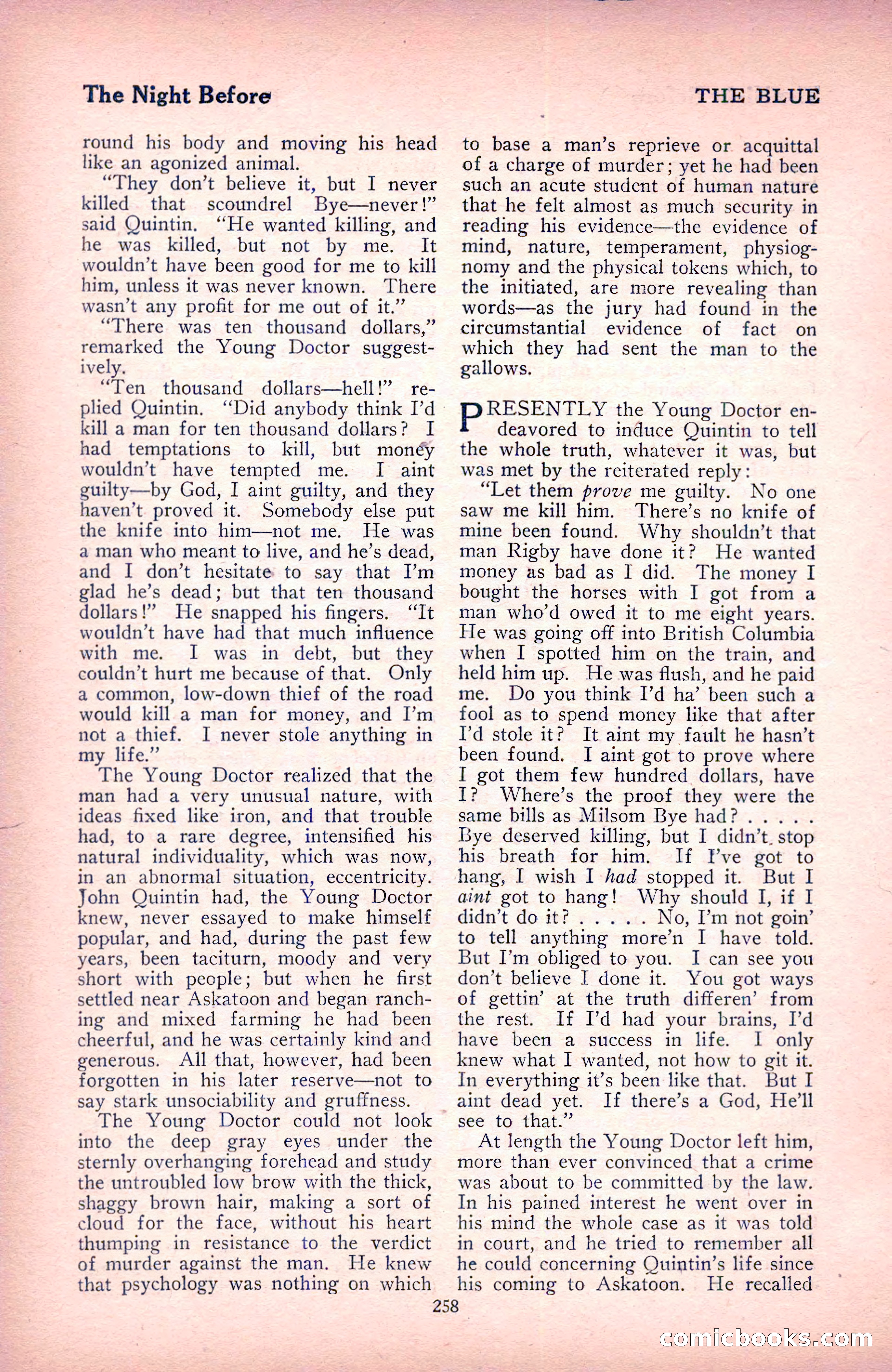 The Blue Book Magazine, December 1916 — page 24 of 268