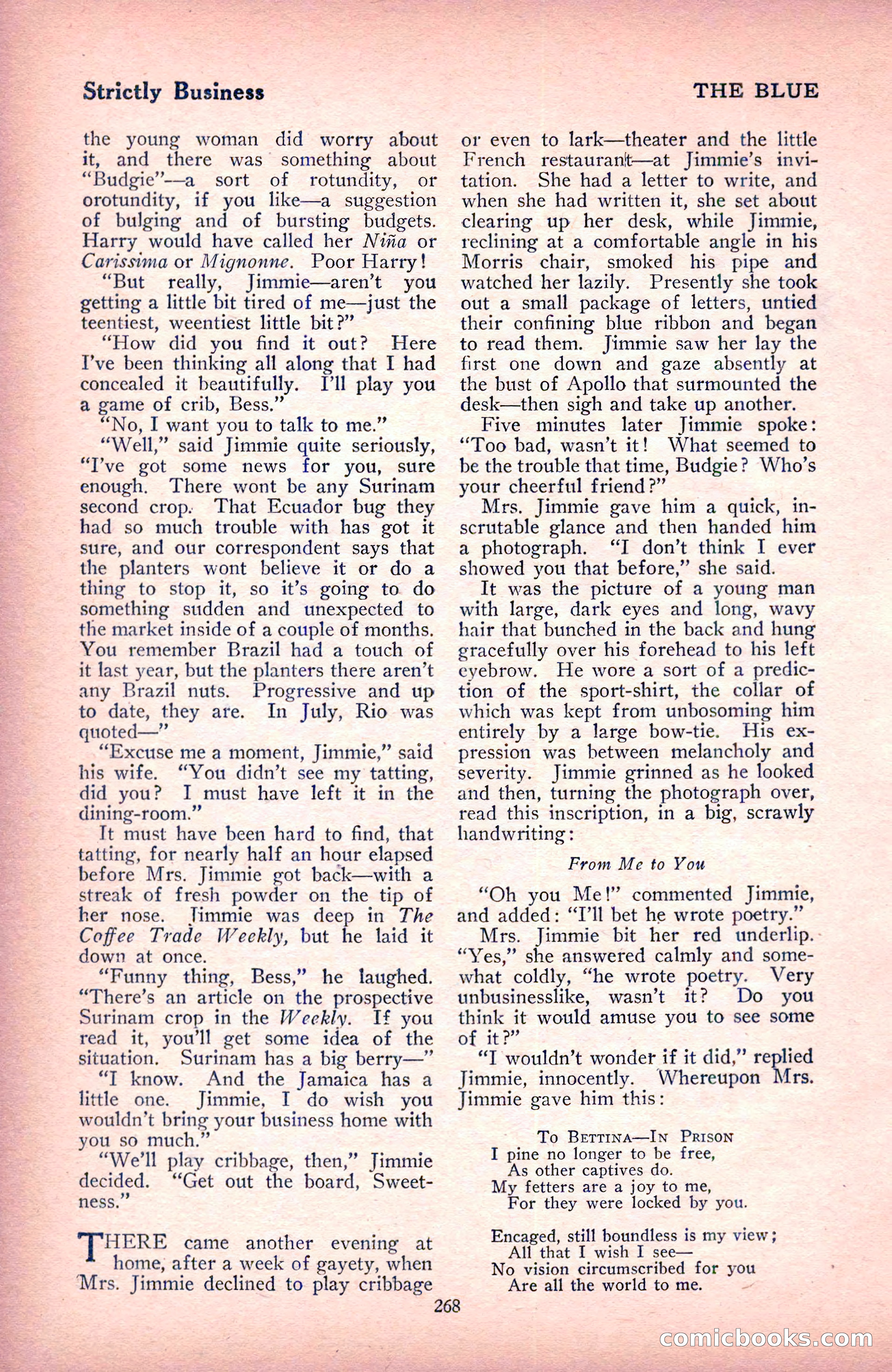 The Blue Book Magazine, December 1916 — page 34 of 268
