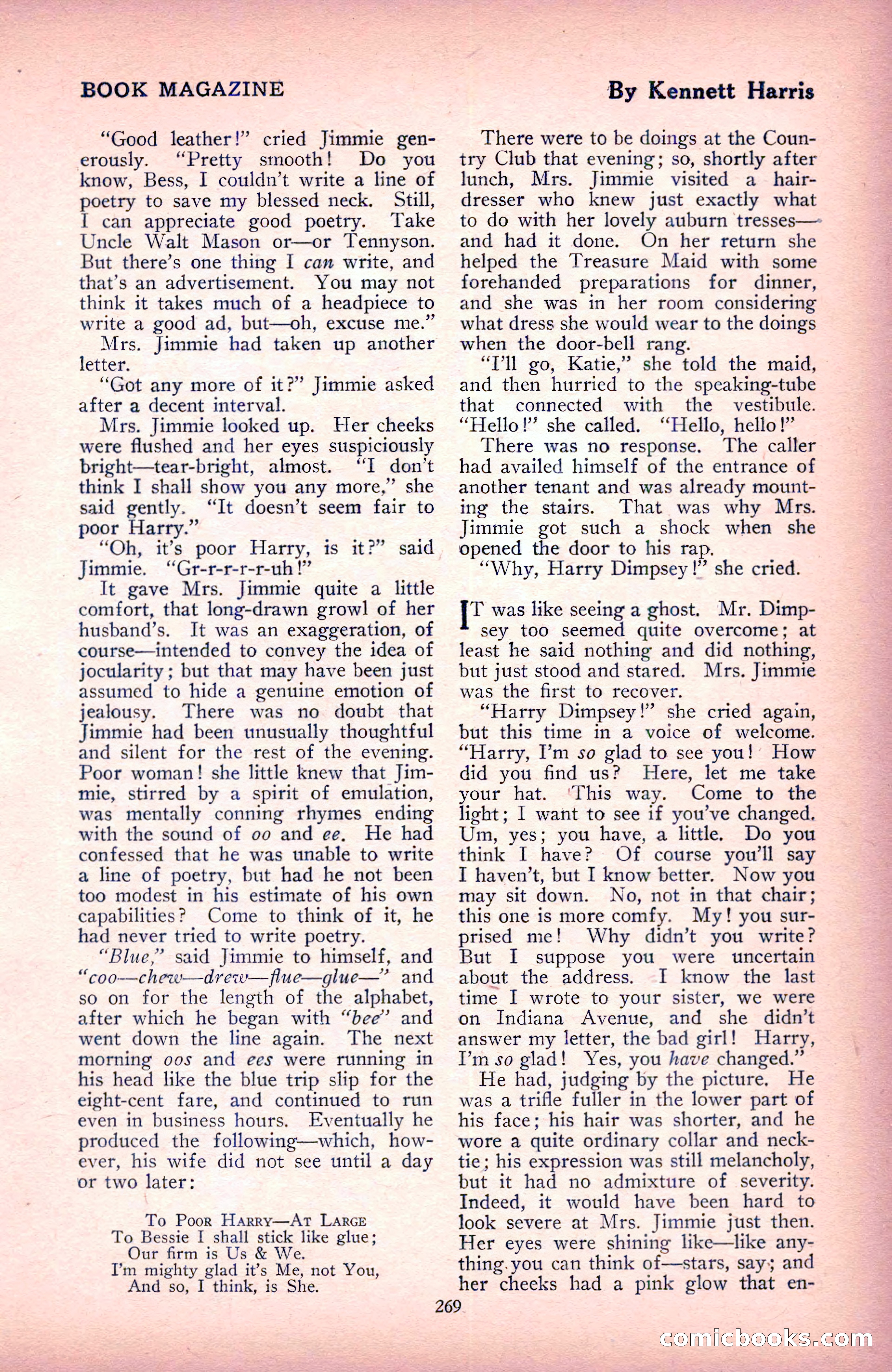 The Blue Book Magazine, December 1916 — page 35 of 268