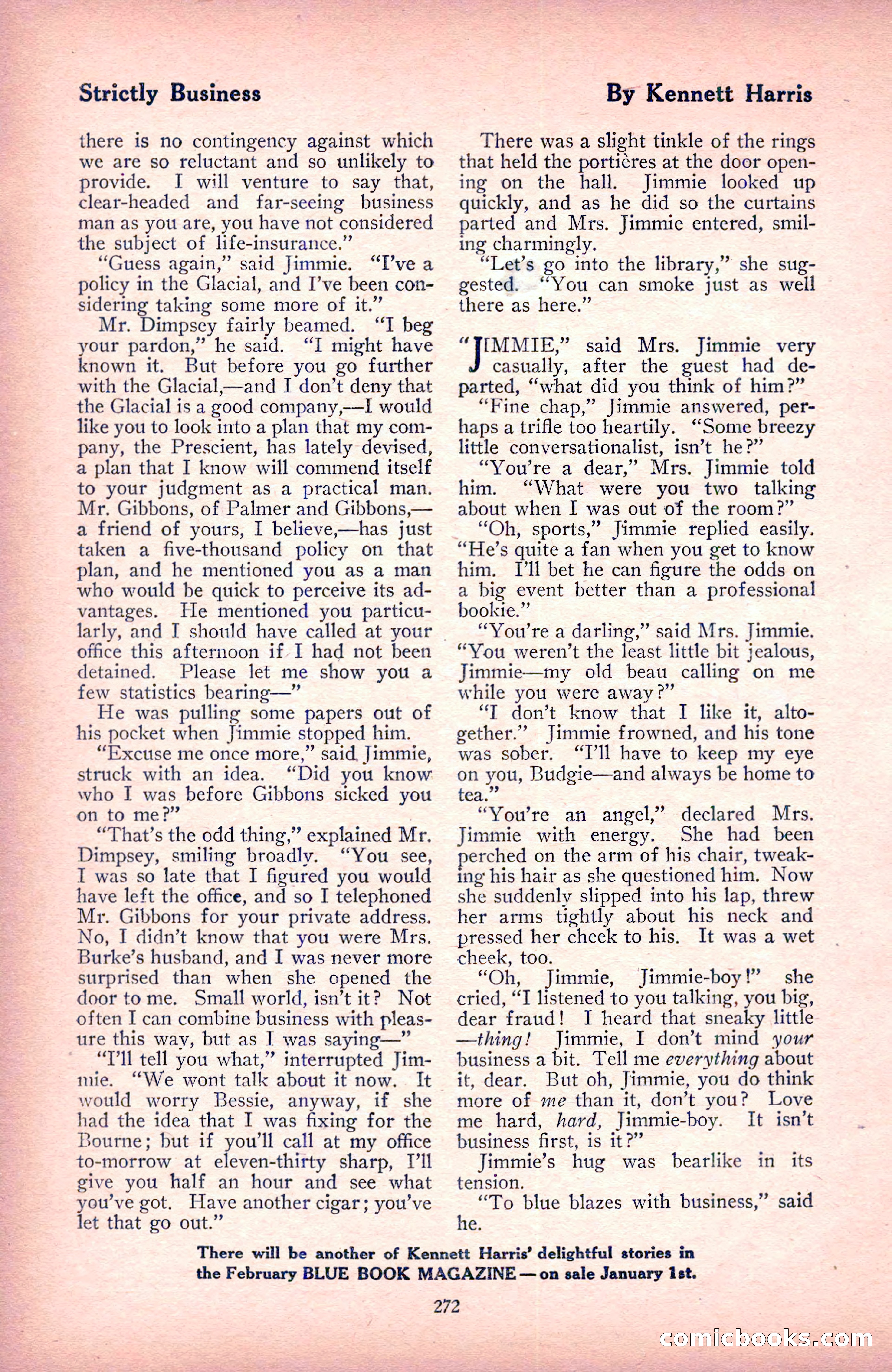 The Blue Book Magazine, December 1916 — page 38 of 268