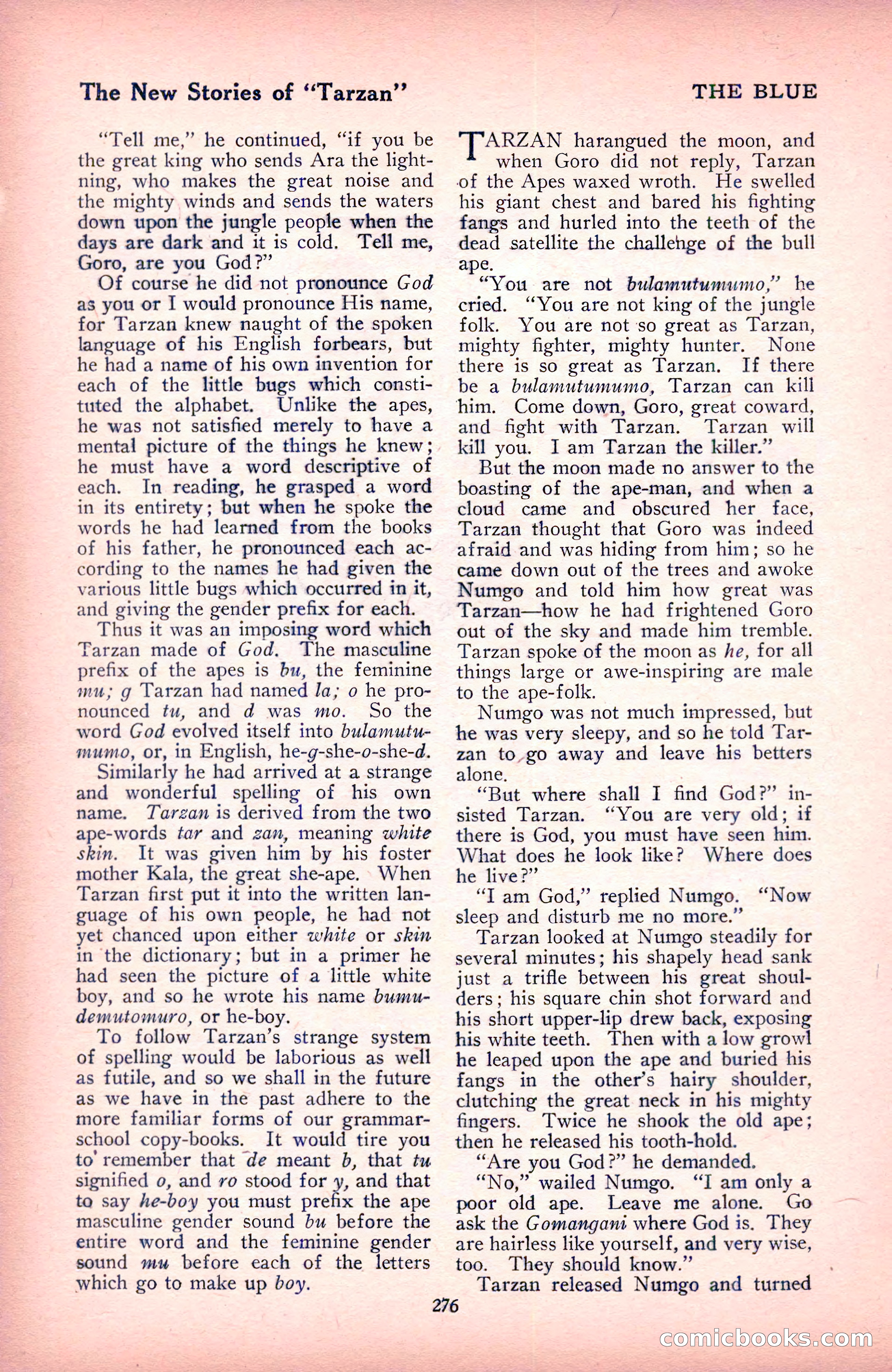 The Blue Book Magazine, December 1916 — page 42 of 268
