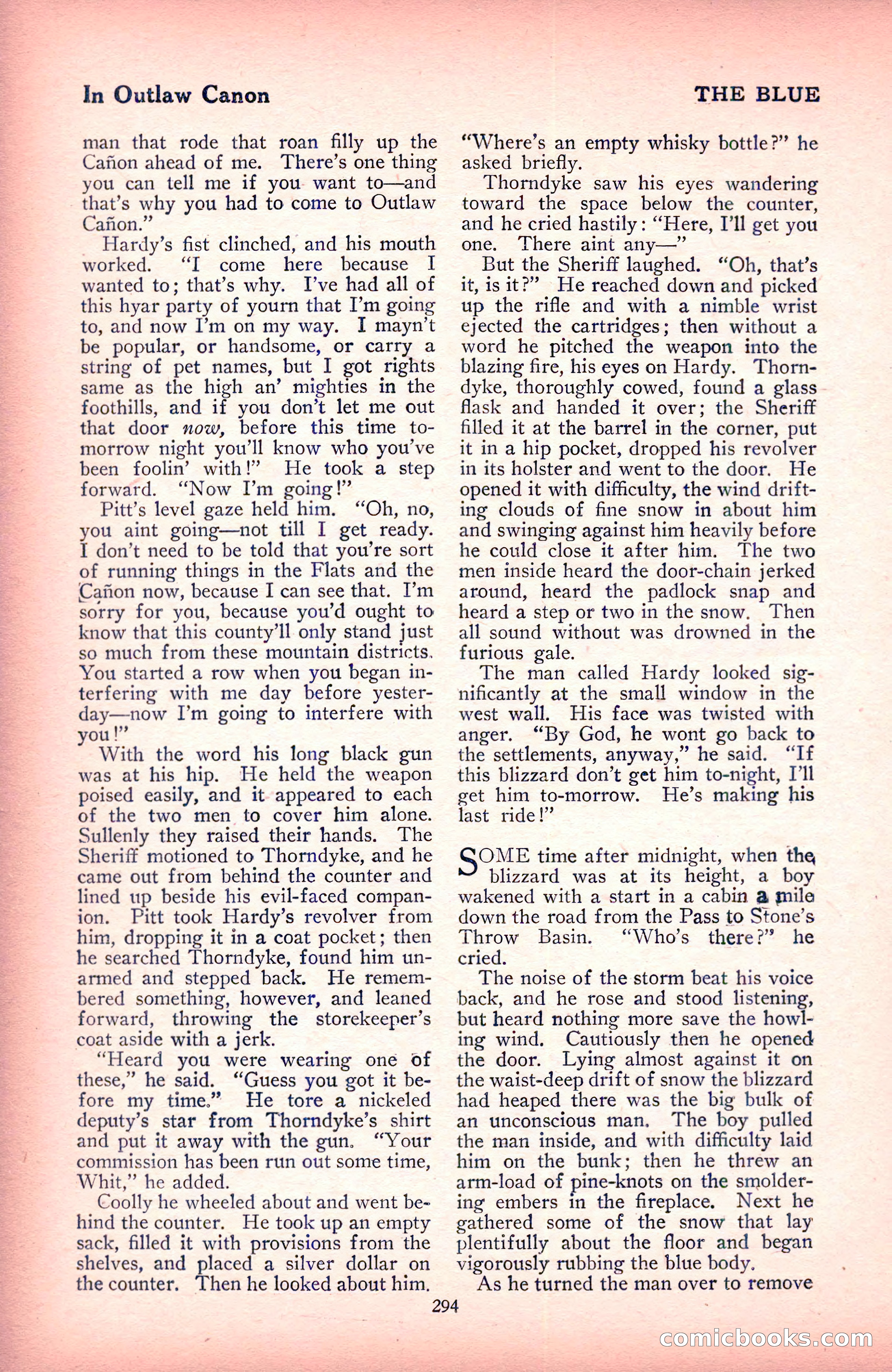 The Blue Book Magazine, December 1916 — page 60 of 268