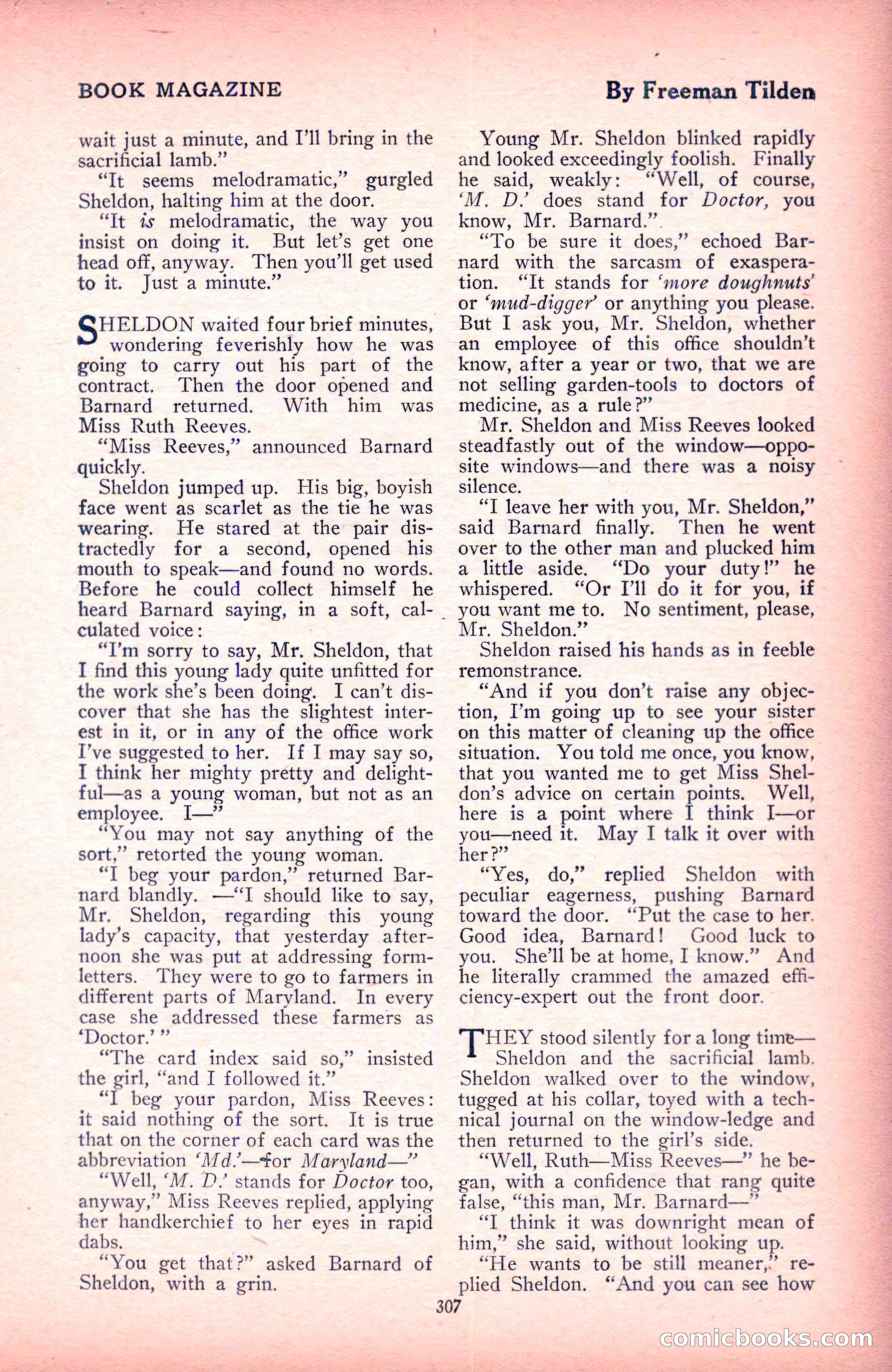 The Blue Book Magazine, December 1916 — page 73 of 268