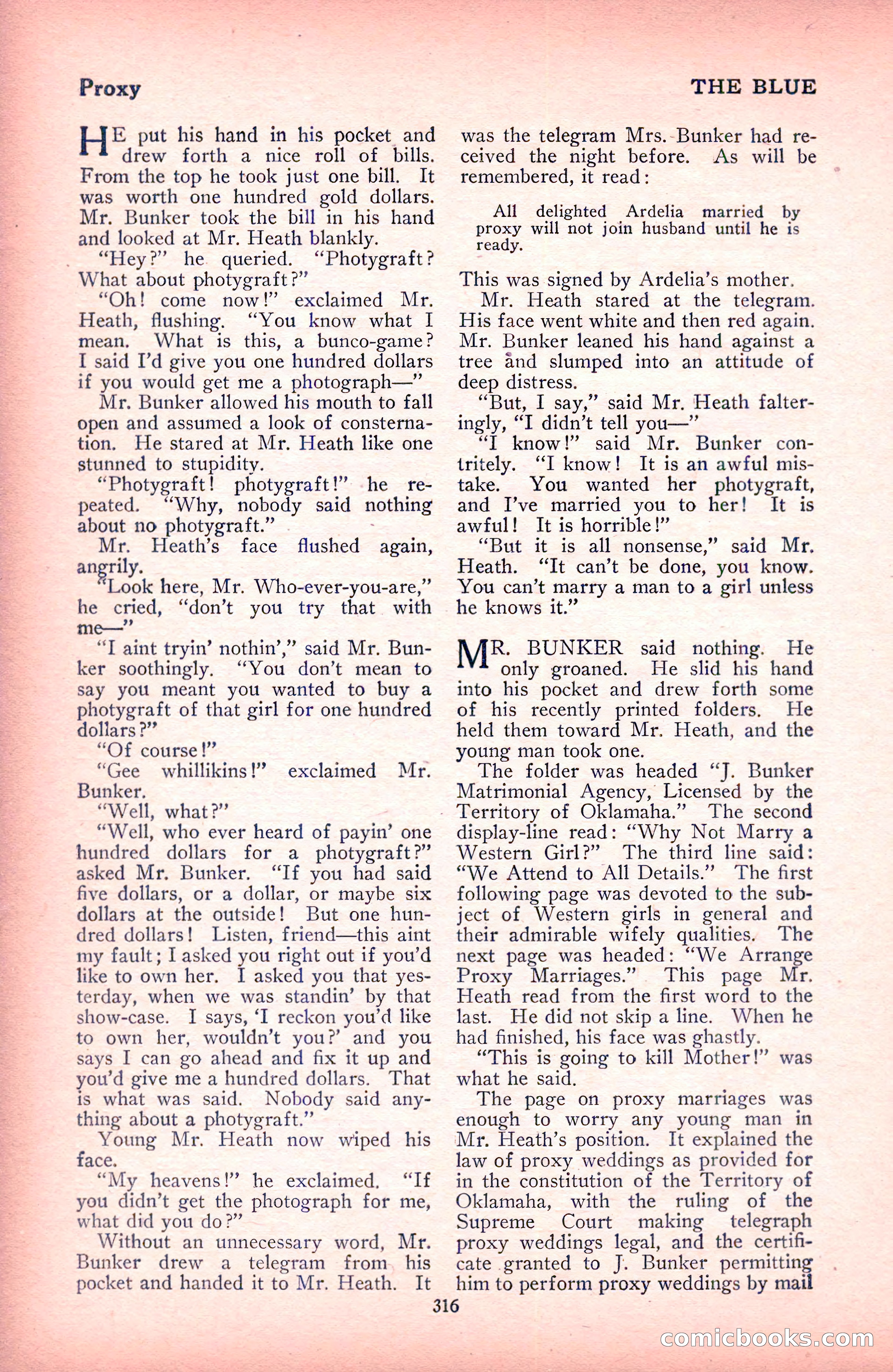 The Blue Book Magazine, December 1916 — page 82 of 268