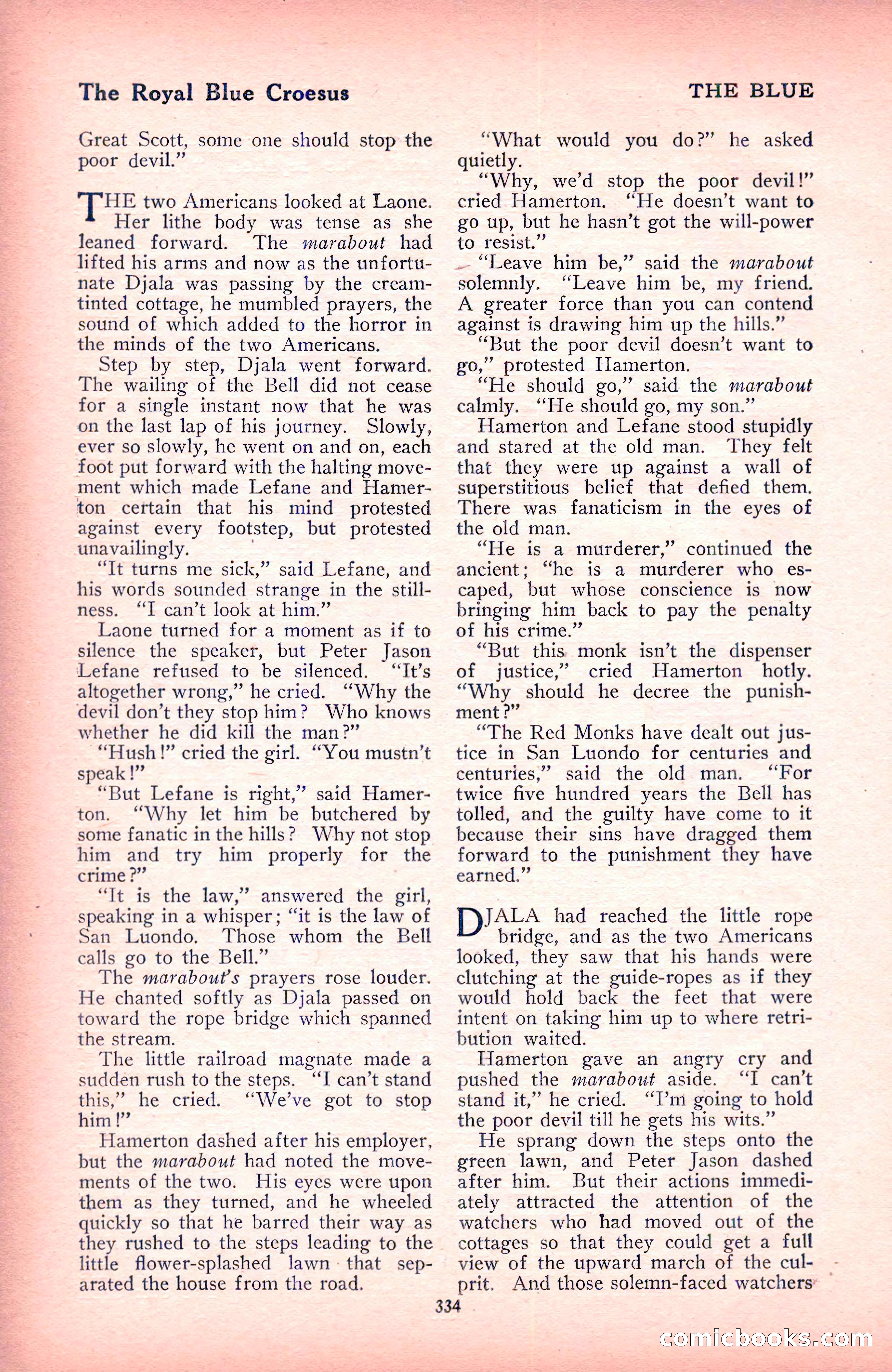 The Blue Book Magazine, December 1916 — page 100 of 268