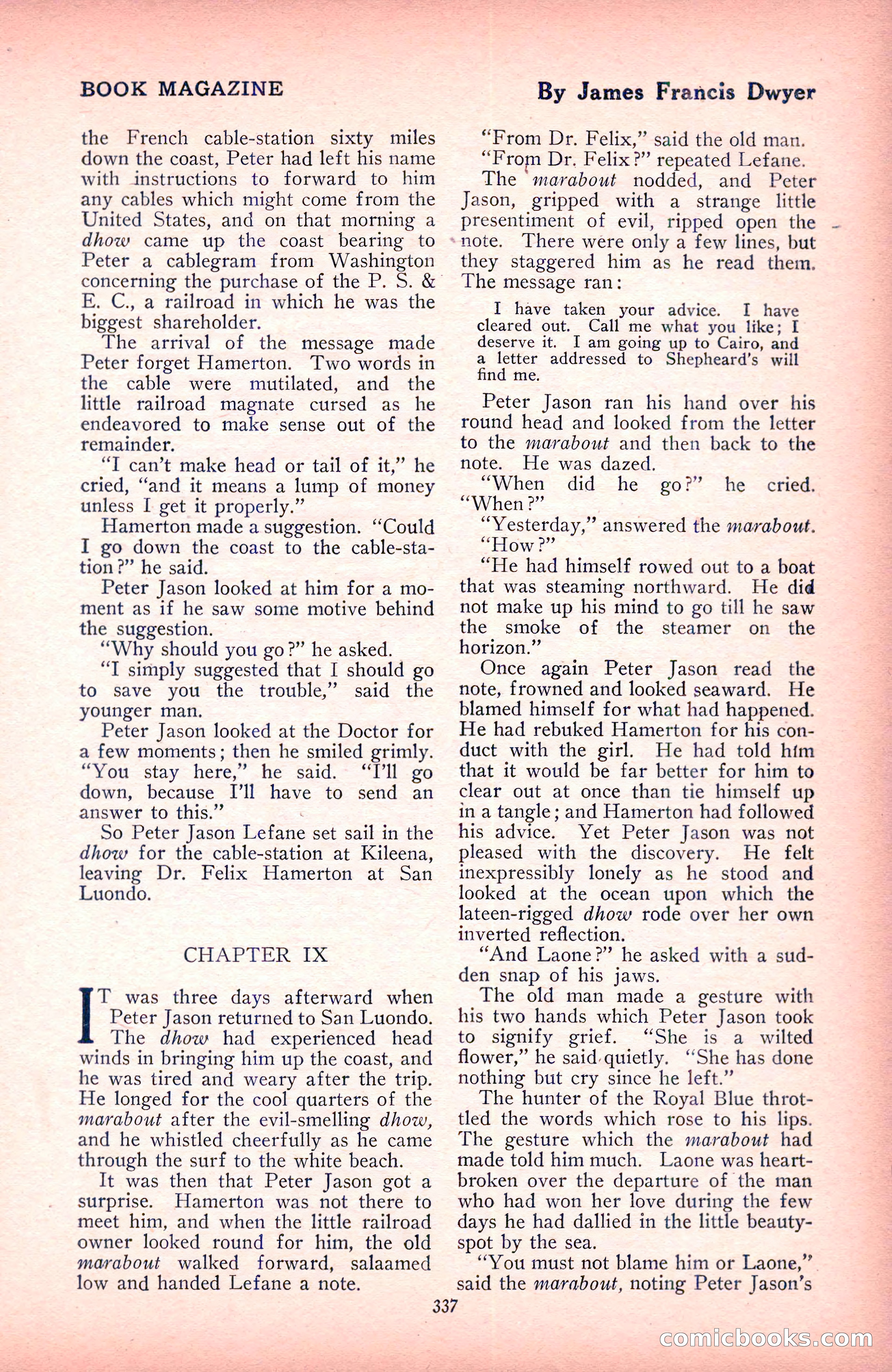 The Blue Book Magazine, December 1916 — page 103 of 268