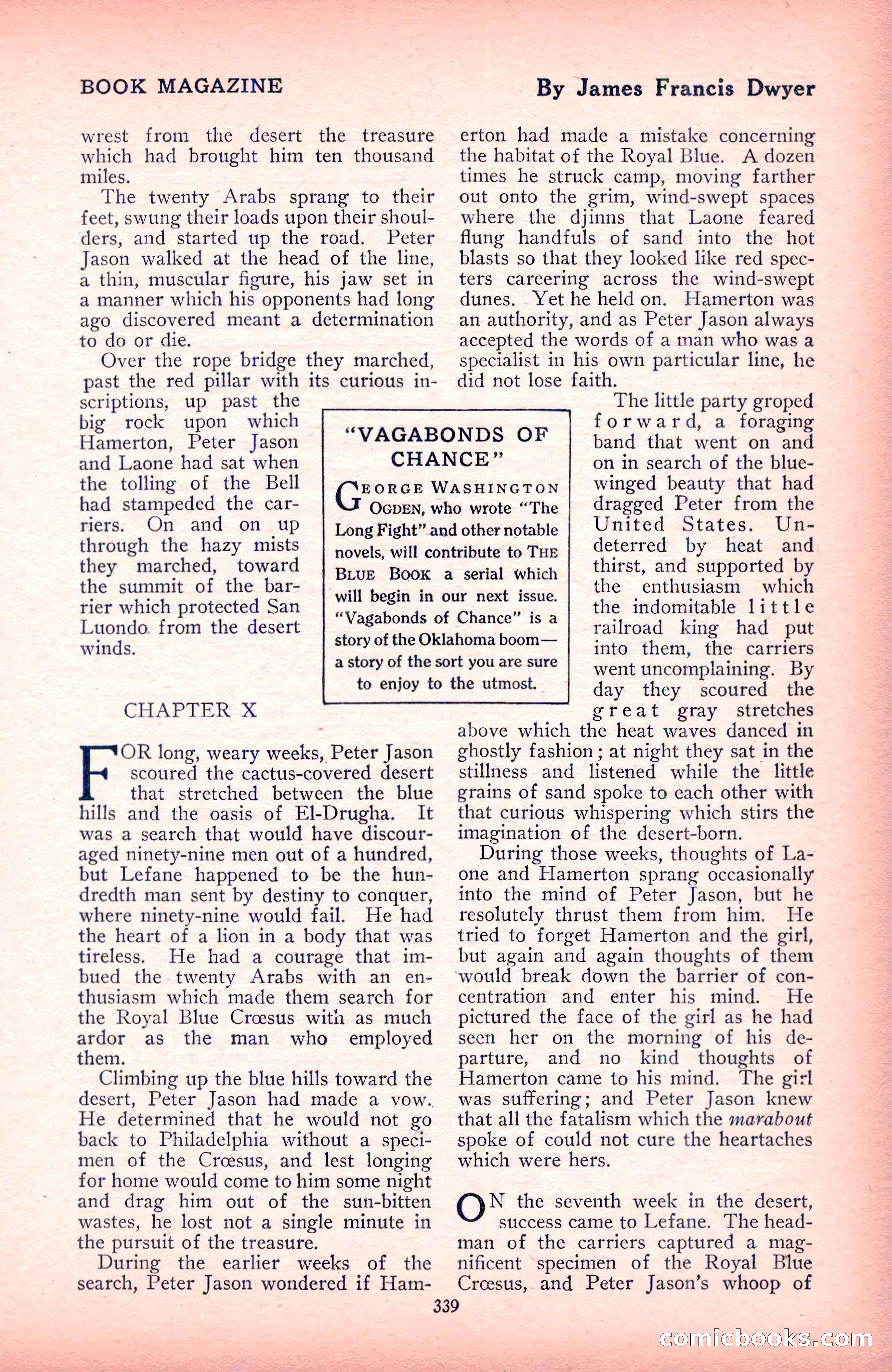 The Blue Book Magazine, December 1916 — page 105 of 268