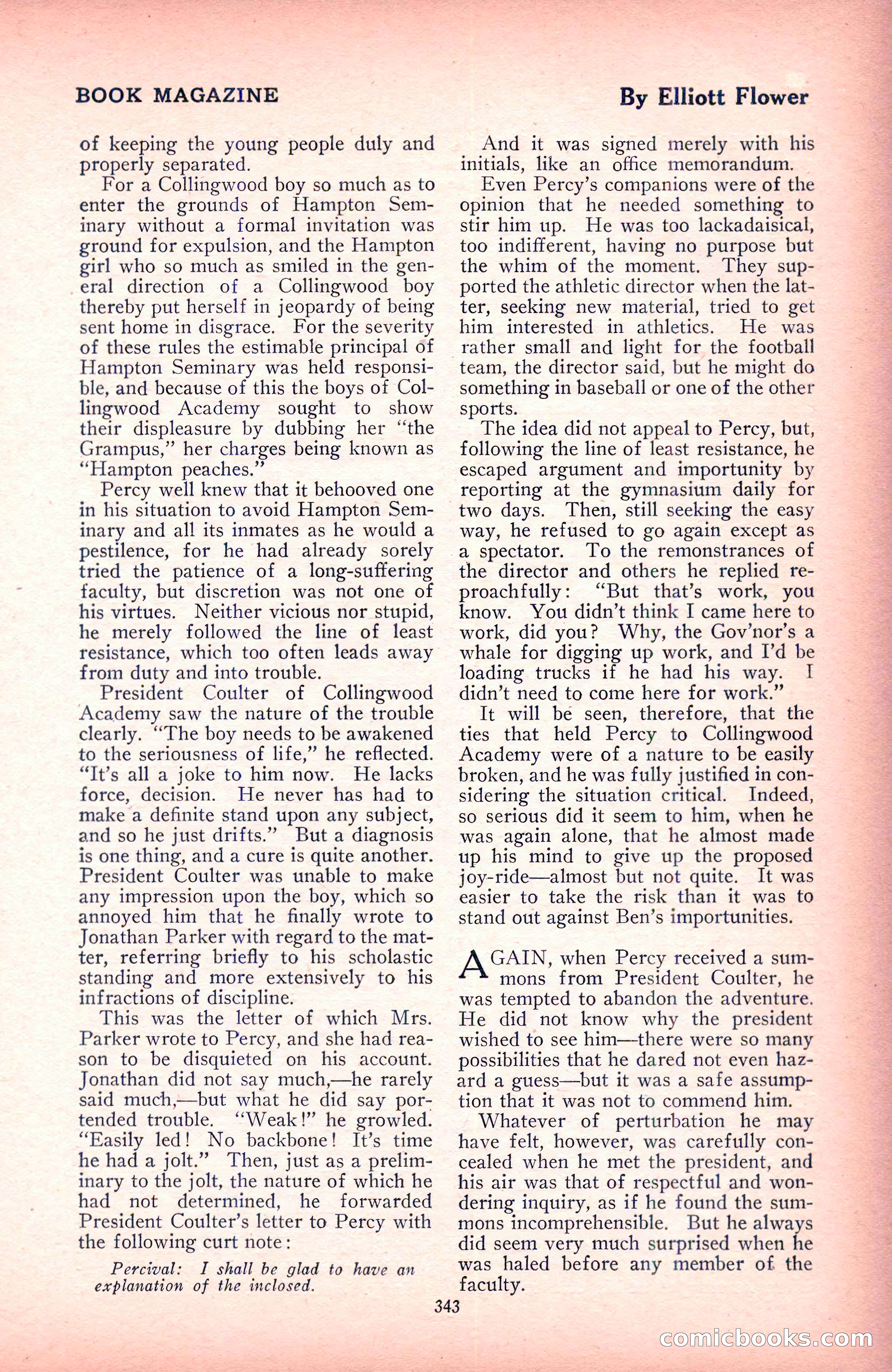 The Blue Book Magazine, December 1916 — page 109 of 268