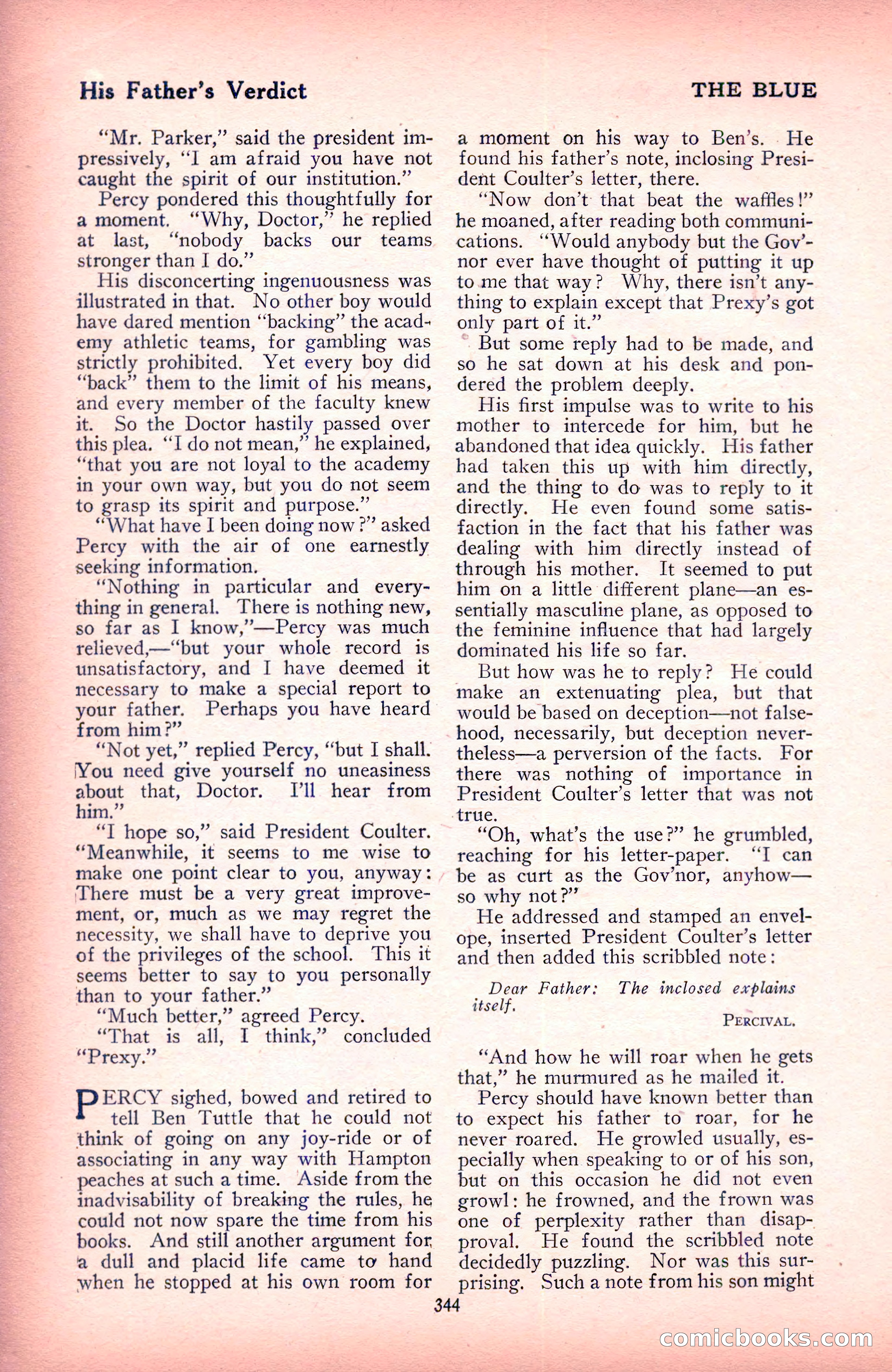 The Blue Book Magazine, December 1916 — page 110 of 268