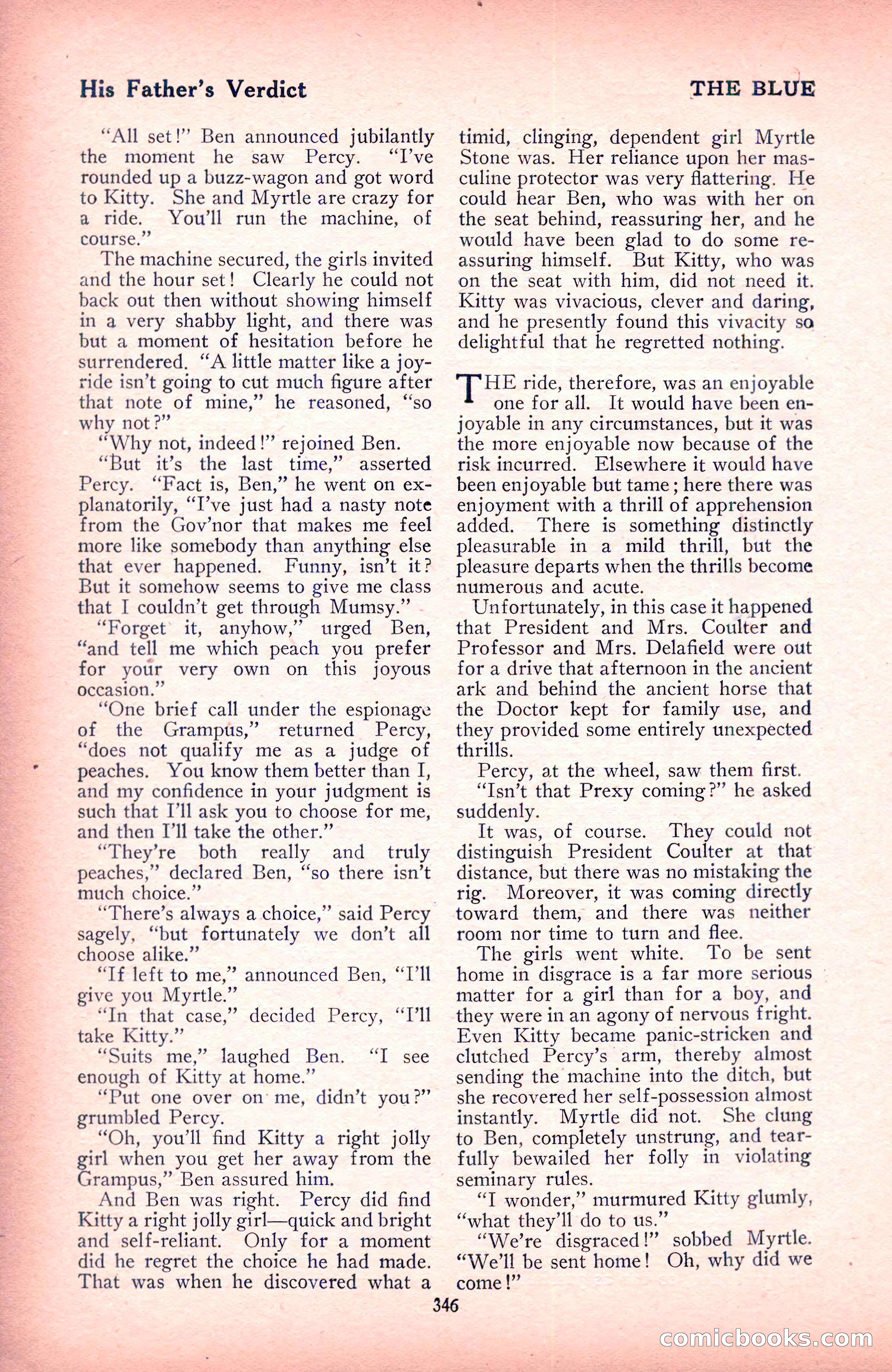 The Blue Book Magazine, December 1916 — page 112 of 268