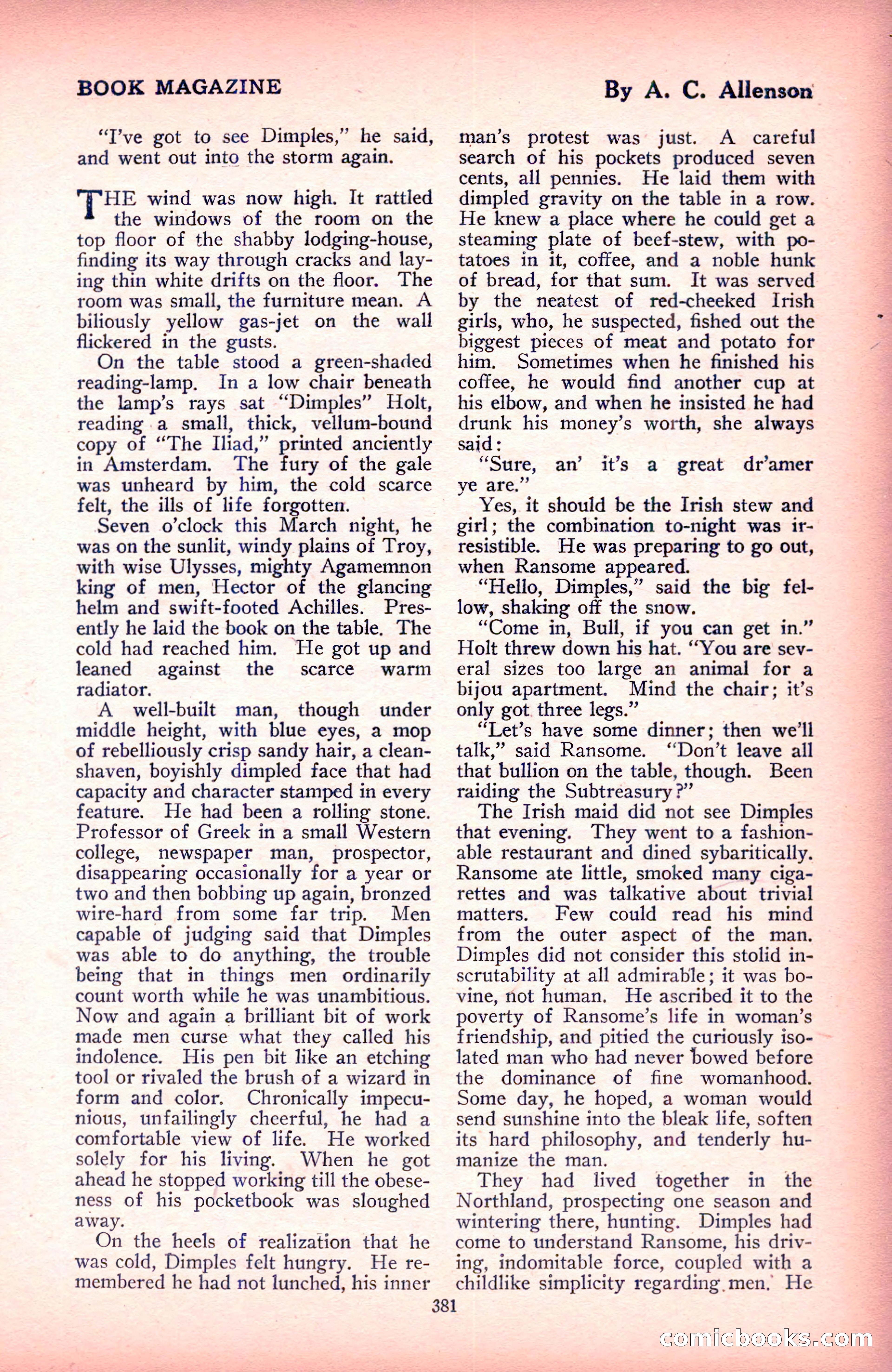 The Blue Book Magazine, December 1916 — page 147 of 268