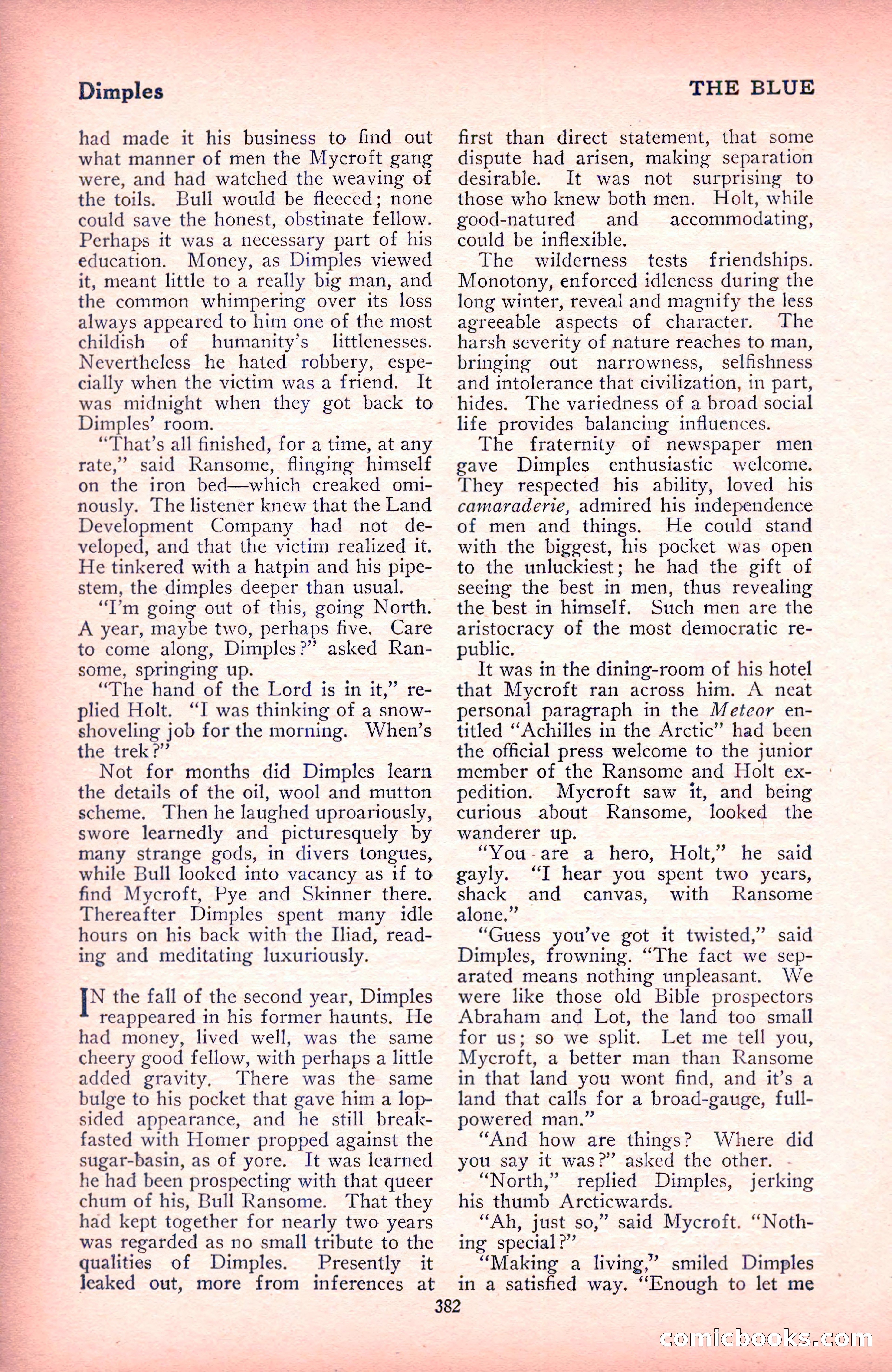 The Blue Book Magazine, December 1916 — page 148 of 268