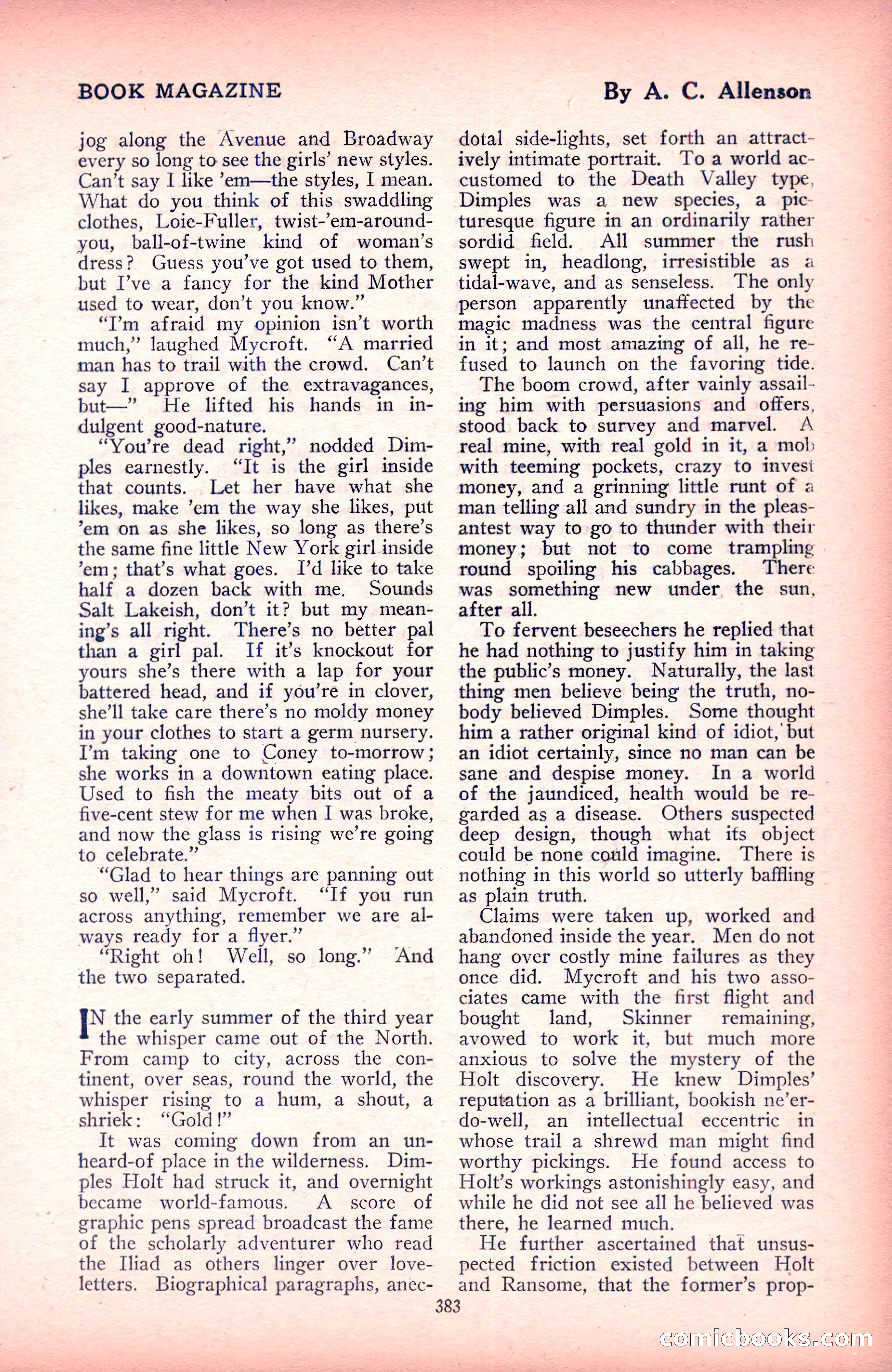 The Blue Book Magazine, December 1916 — page 149 of 268