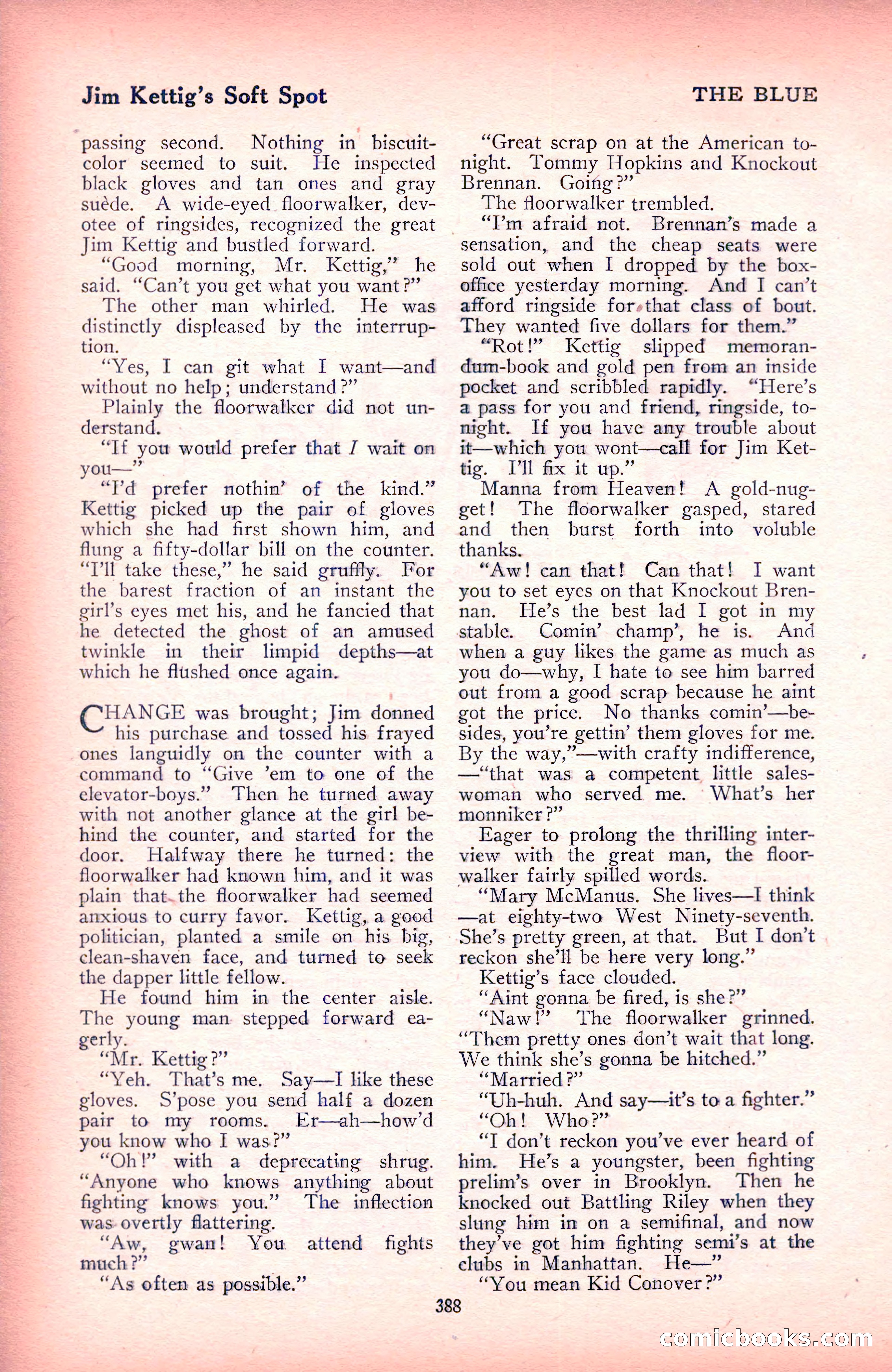 The Blue Book Magazine, December 1916 — page 154 of 268