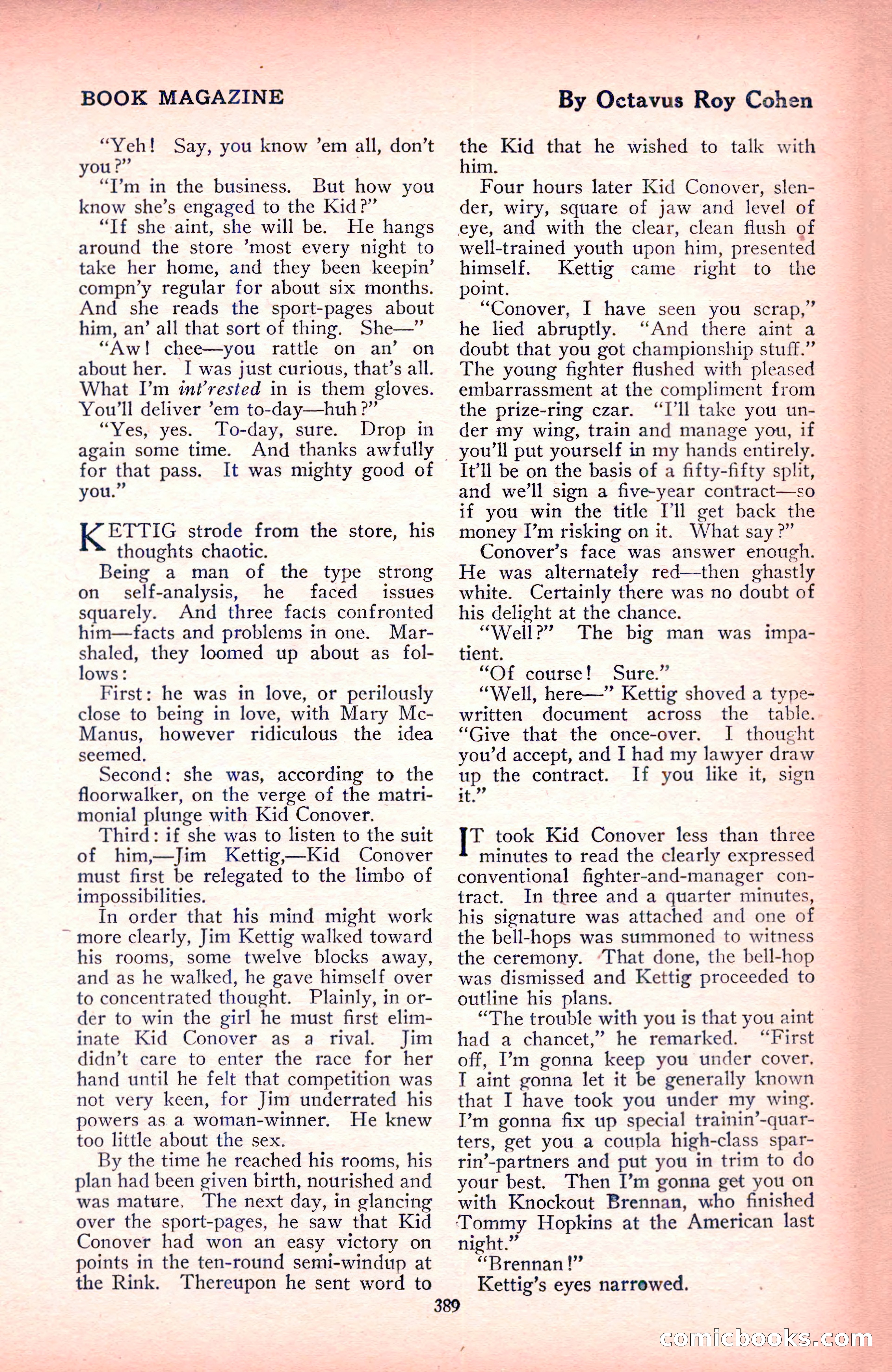 The Blue Book Magazine, December 1916 — page 155 of 268
