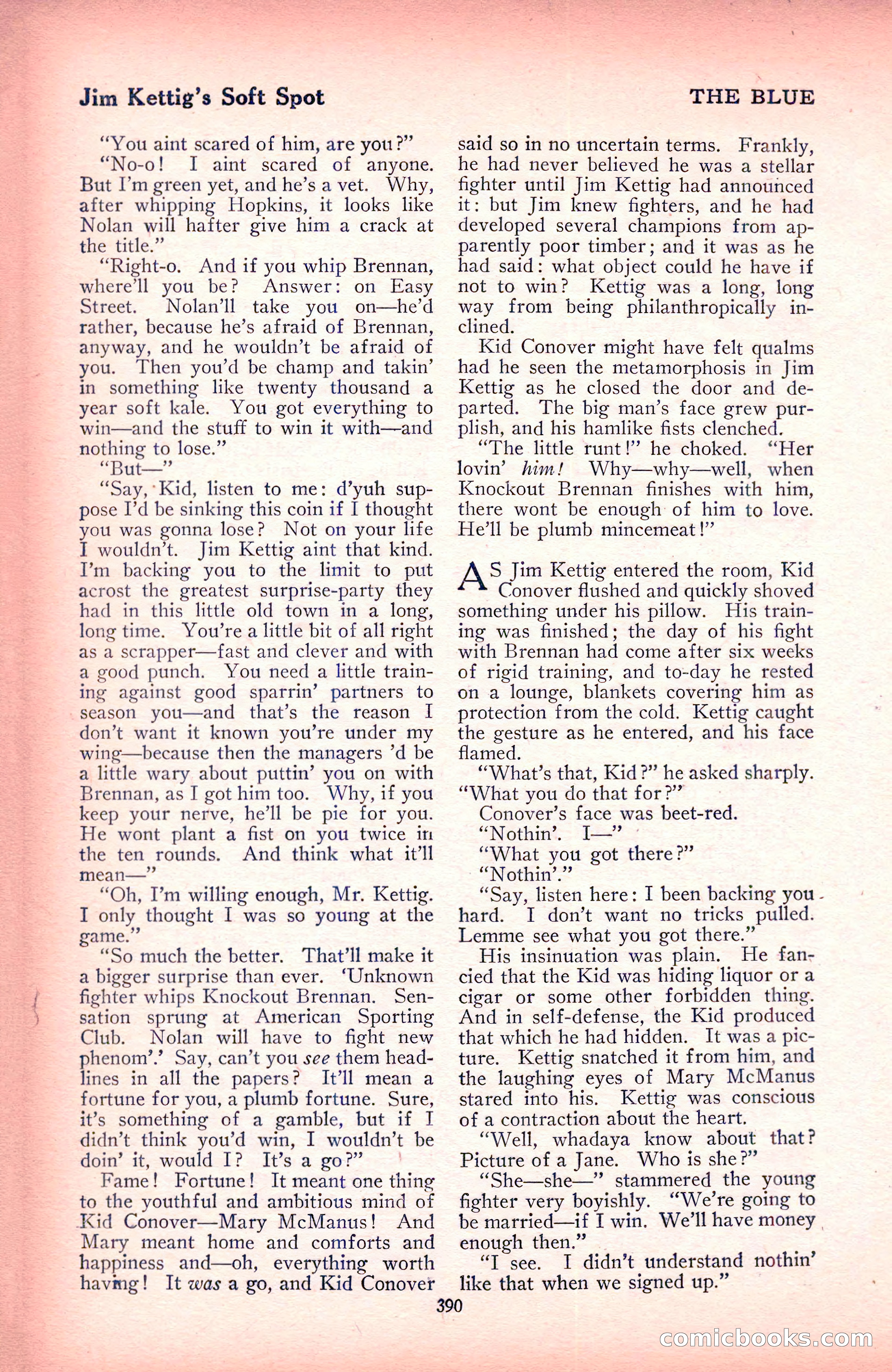 The Blue Book Magazine, December 1916 — page 156 of 268