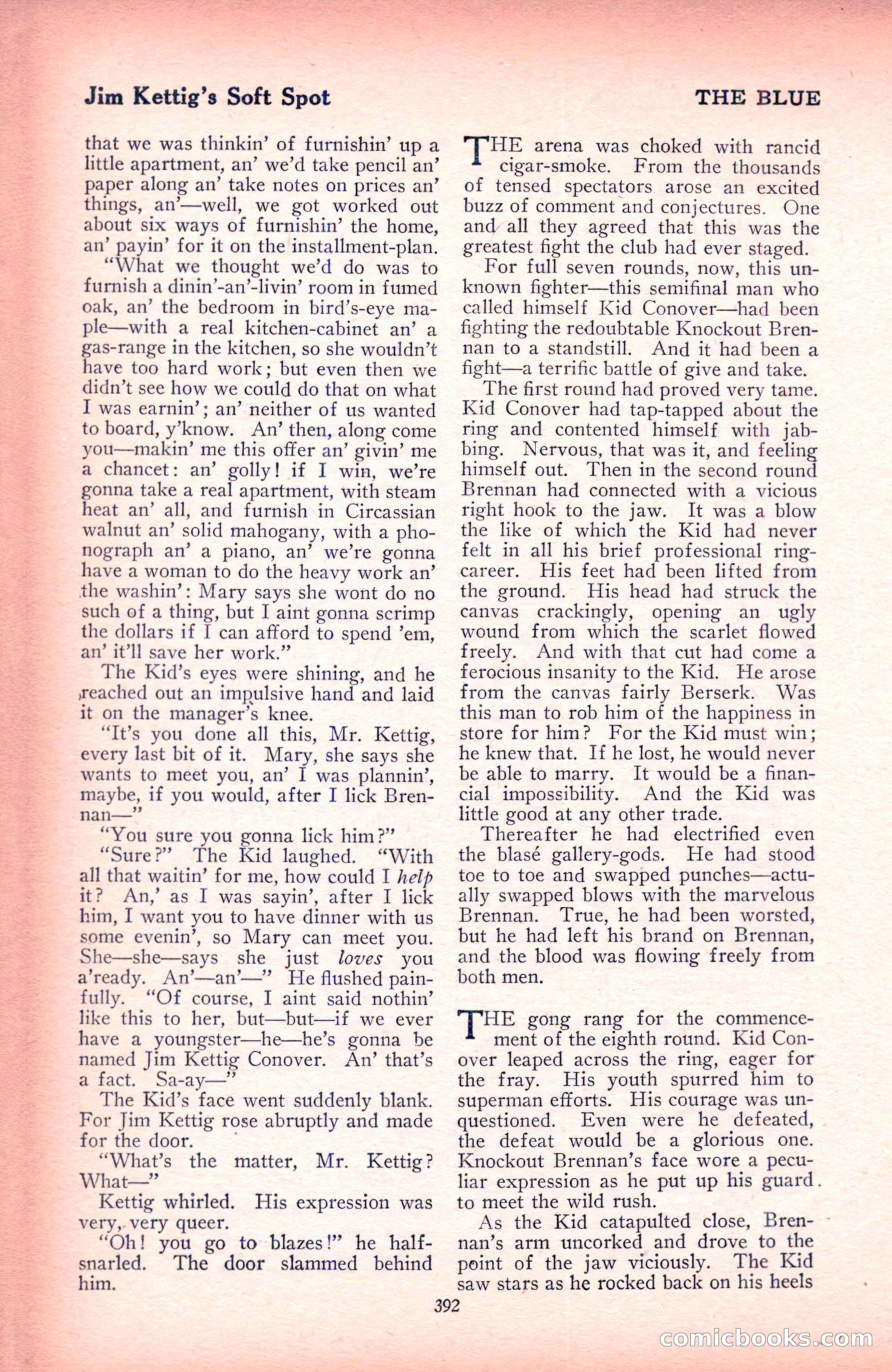 The Blue Book Magazine, December 1916 — page 158 of 268