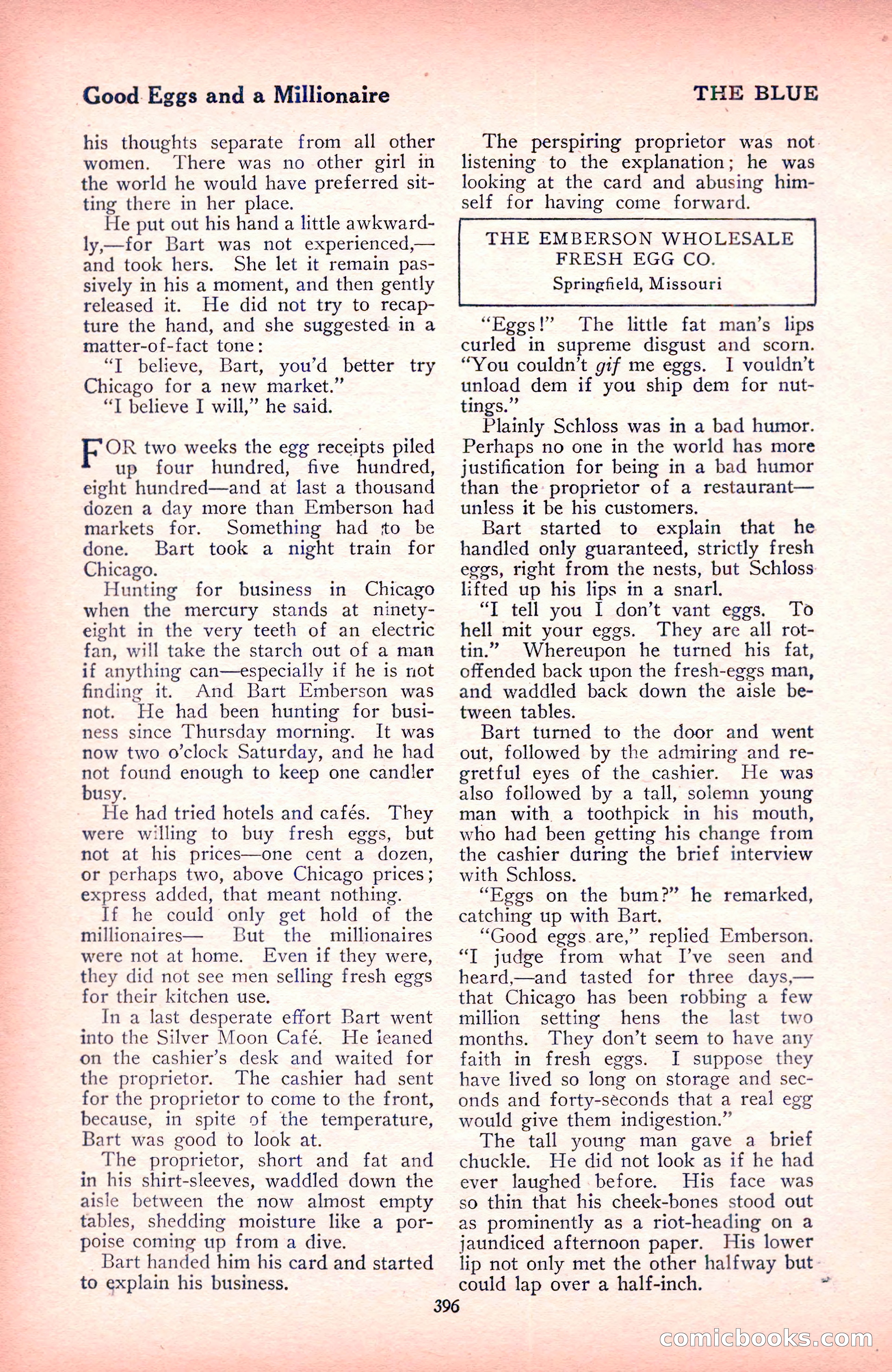 The Blue Book Magazine, December 1916 — page 162 of 268