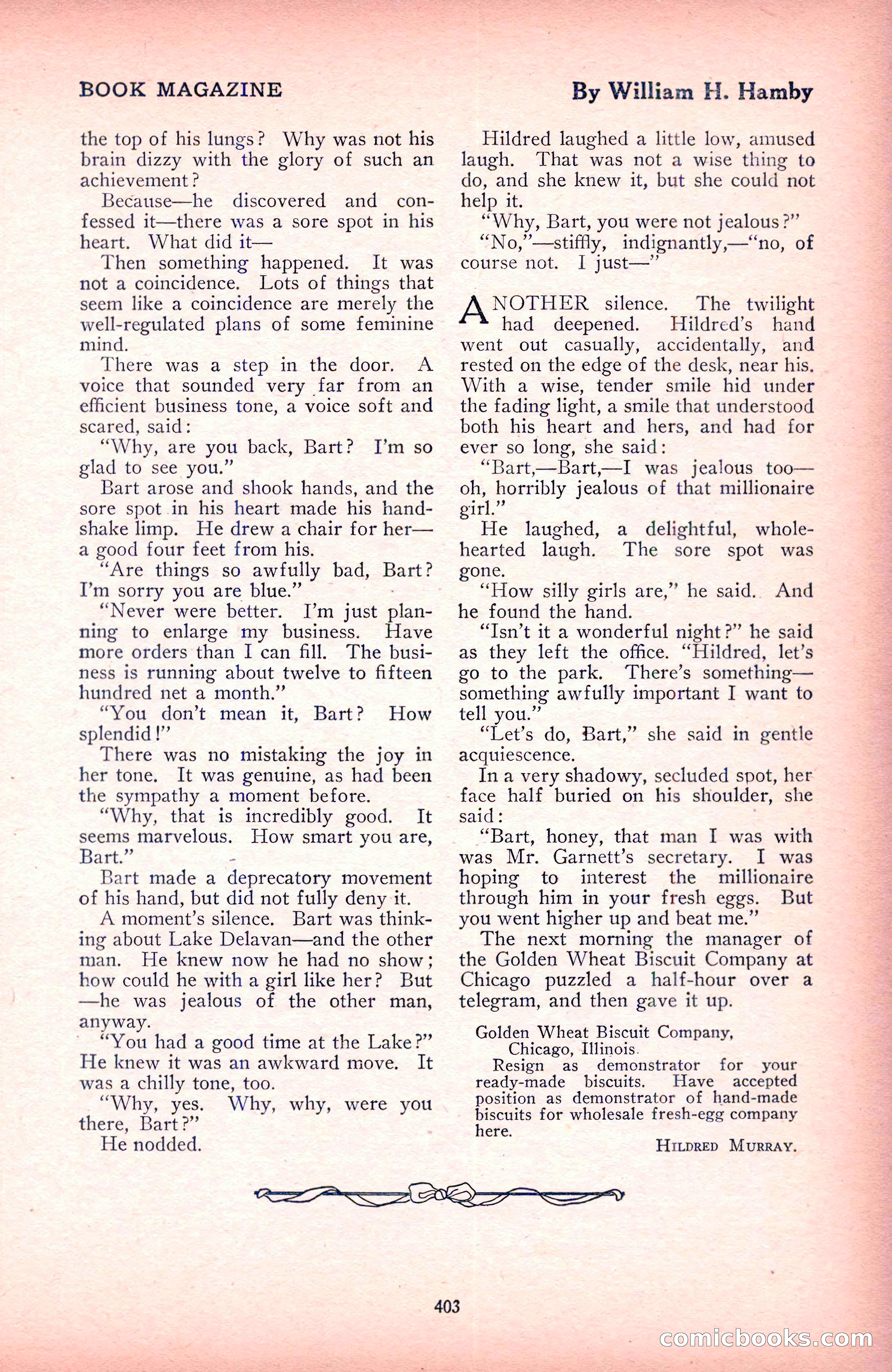 The Blue Book Magazine, December 1916 — page 169 of 268