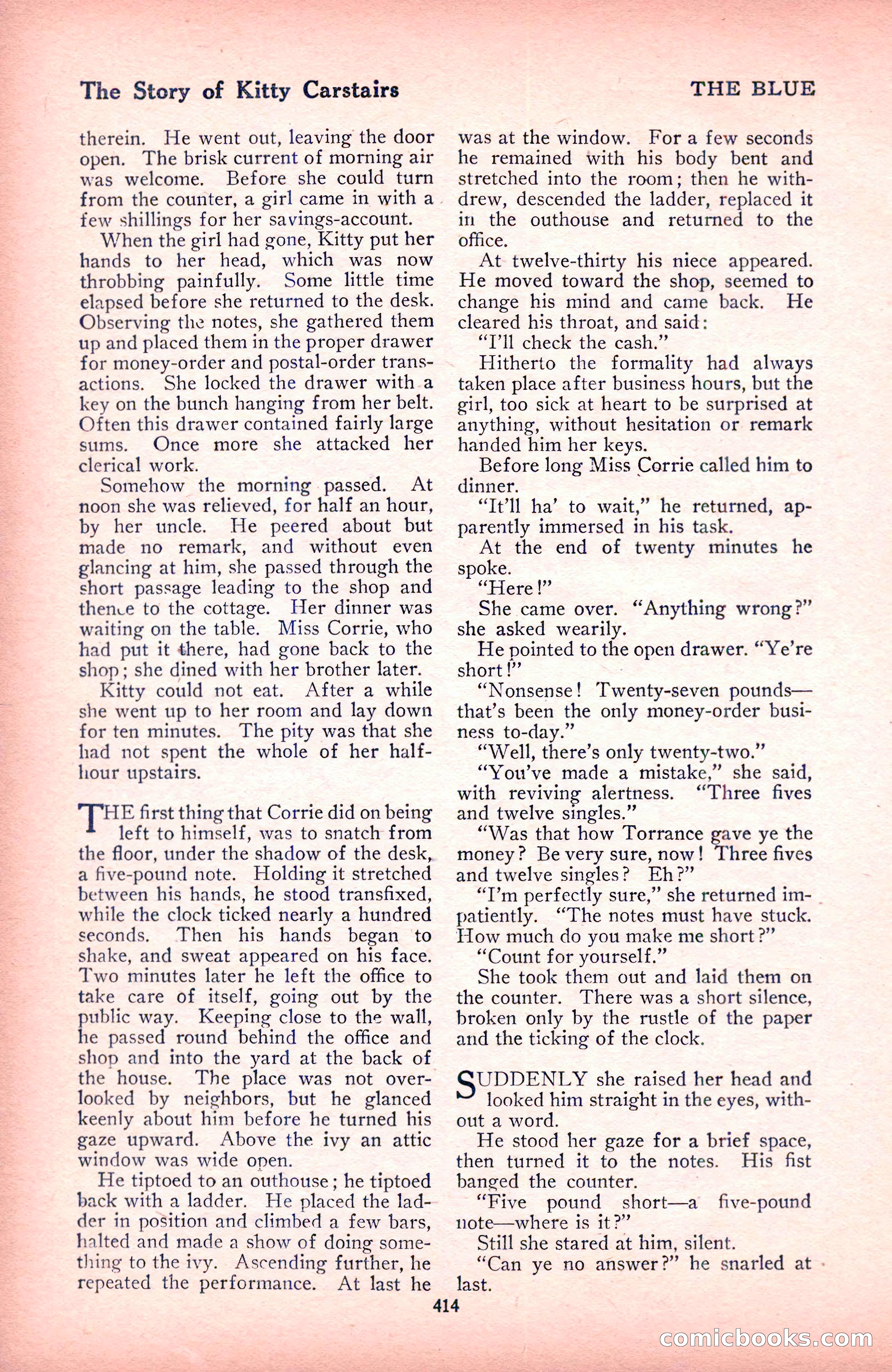 The Blue Book Magazine, December 1916 — page 180 of 268