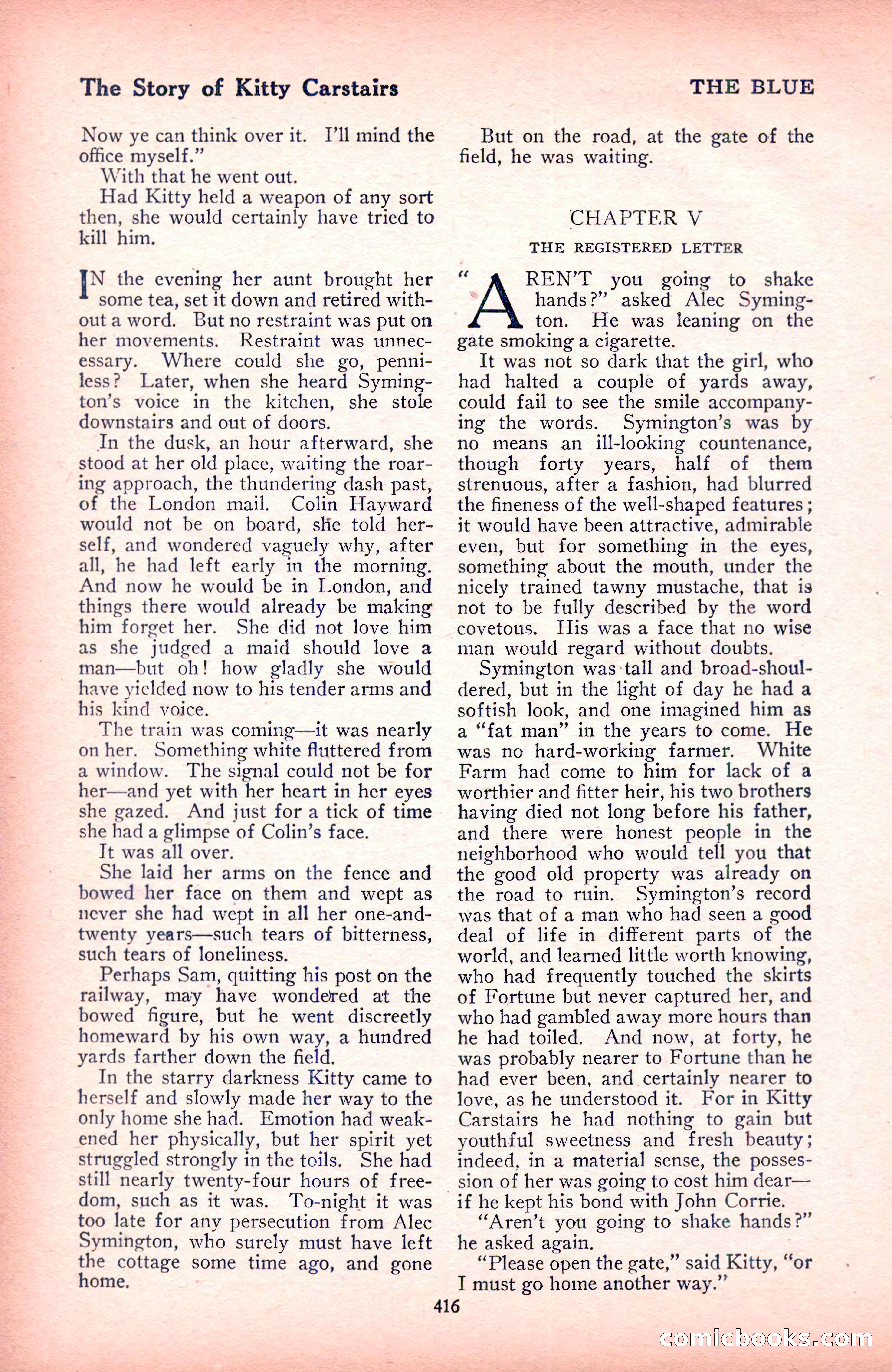 The Blue Book Magazine, December 1916 — page 182 of 268