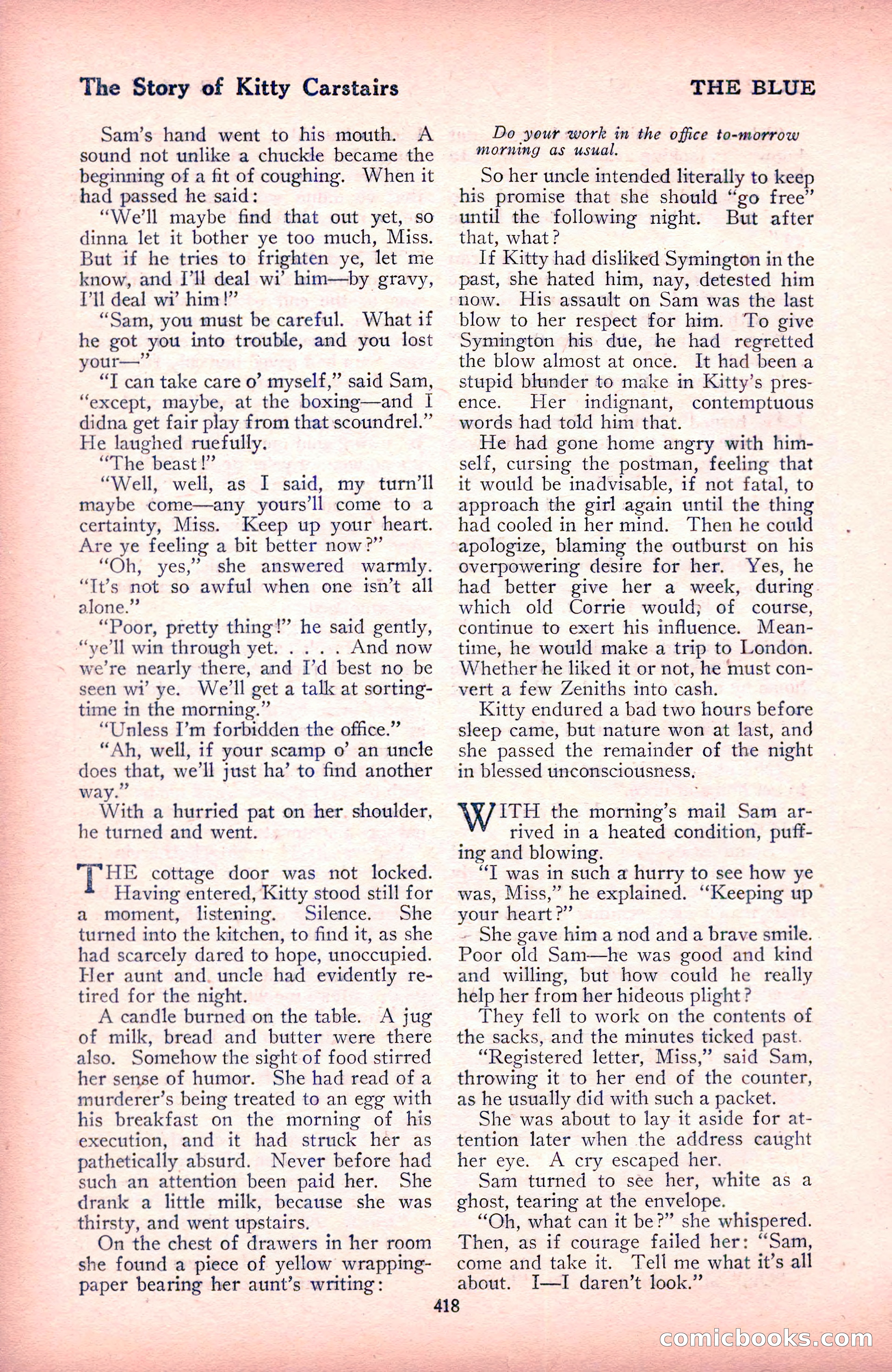 The Blue Book Magazine, December 1916 — page 184 of 268
