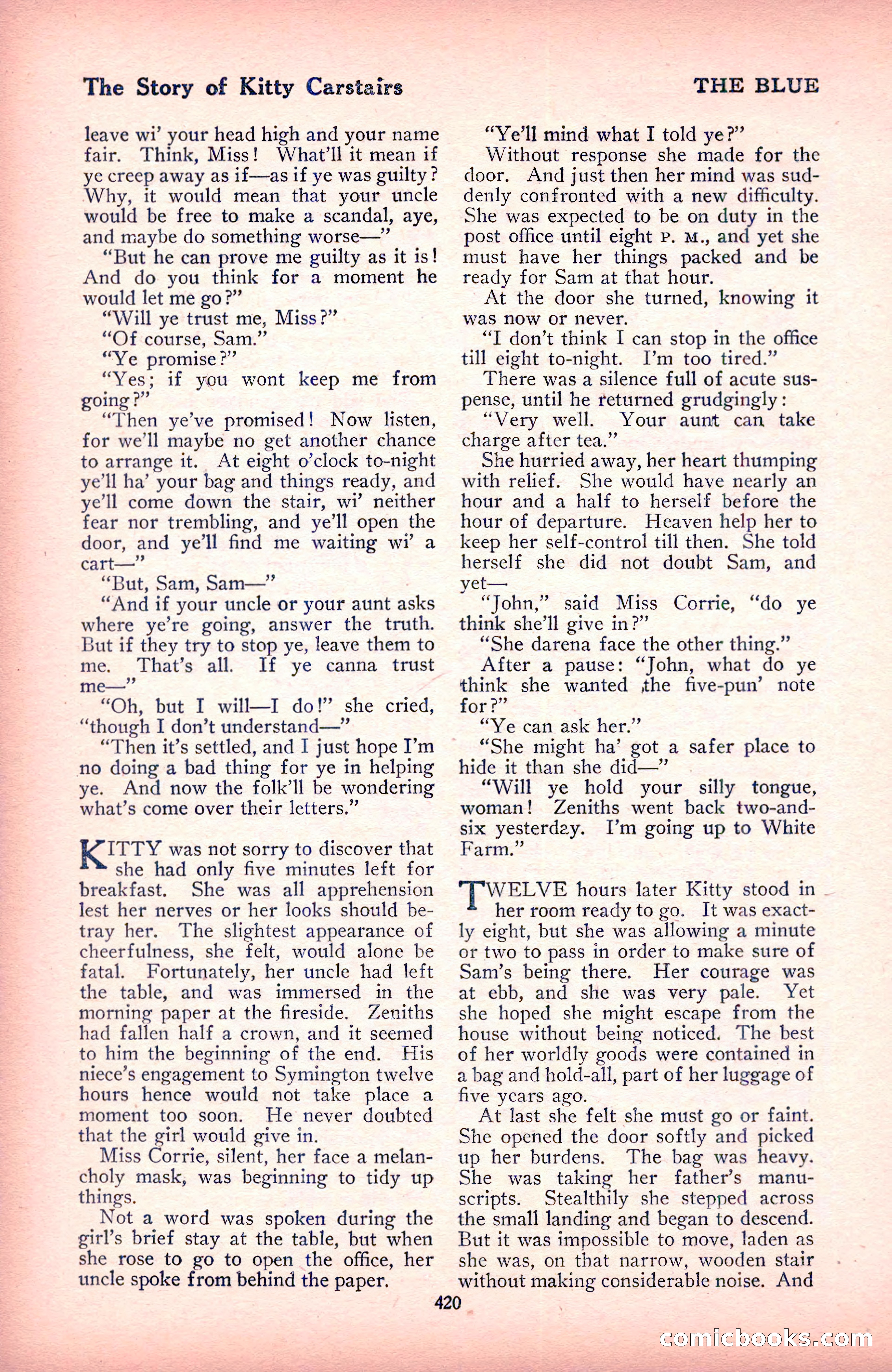 The Blue Book Magazine, December 1916 — page 186 of 268
