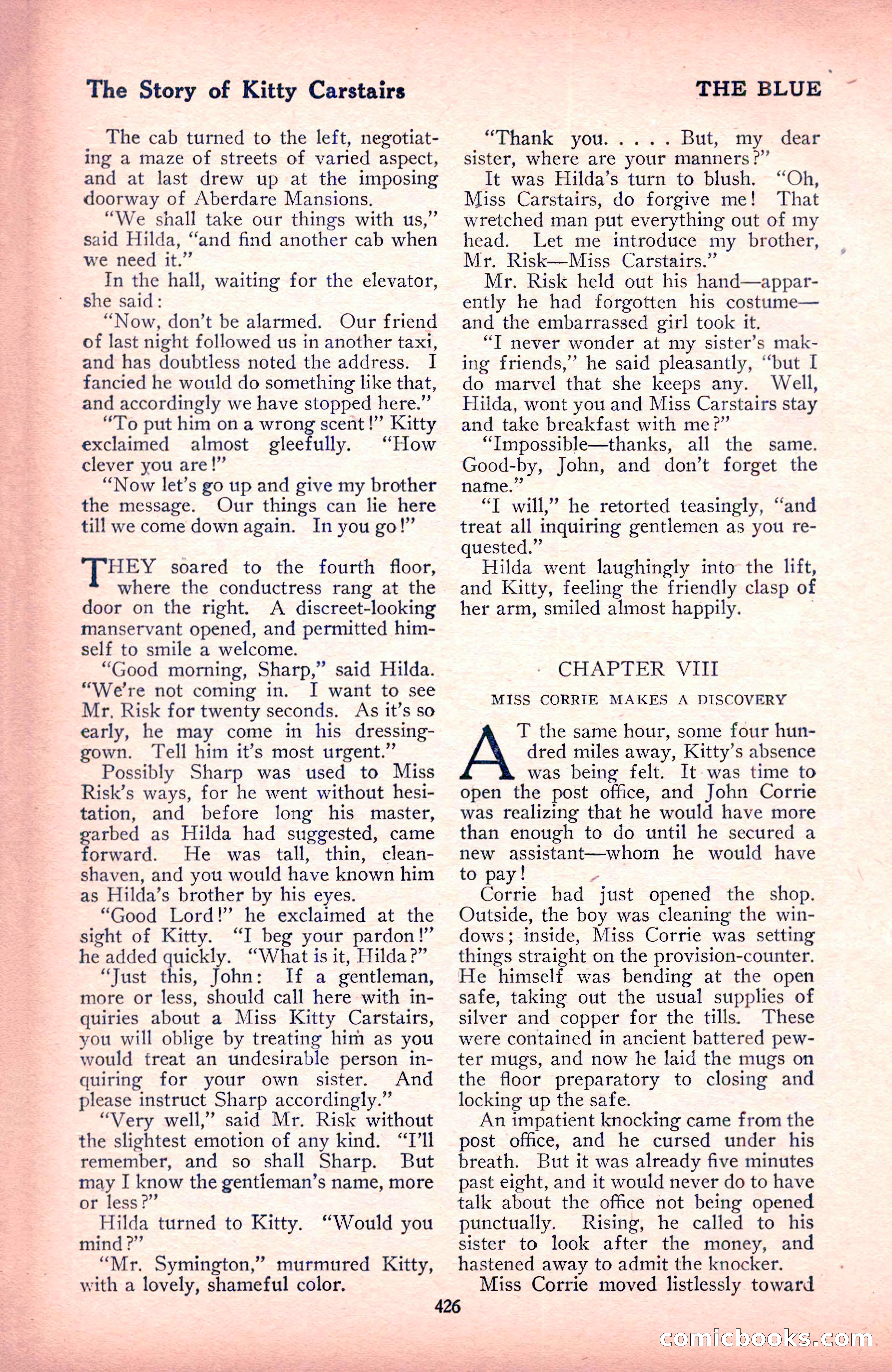 The Blue Book Magazine, December 1916 — page 192 of 268