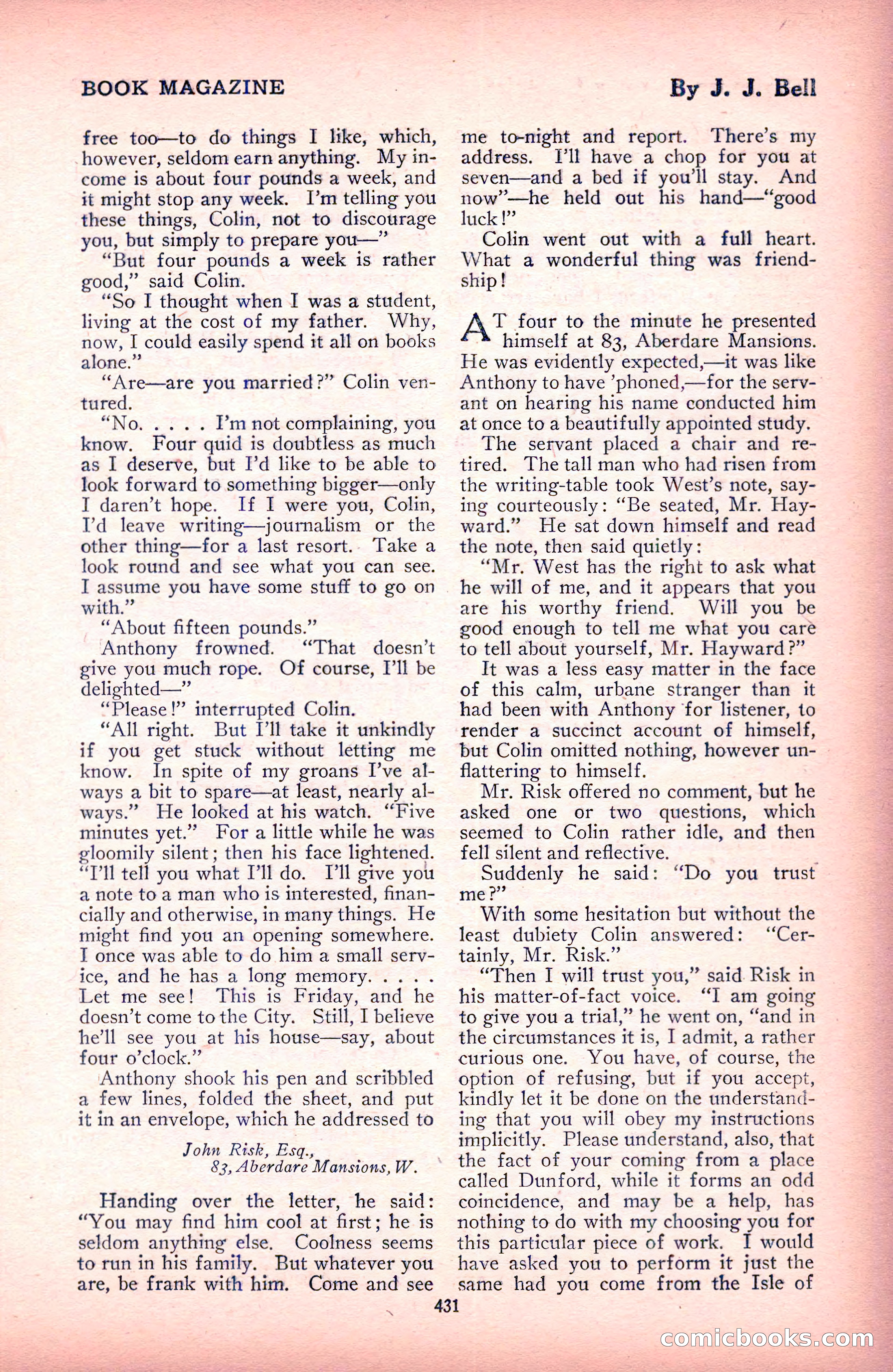 The Blue Book Magazine, December 1916 — page 197 of 268