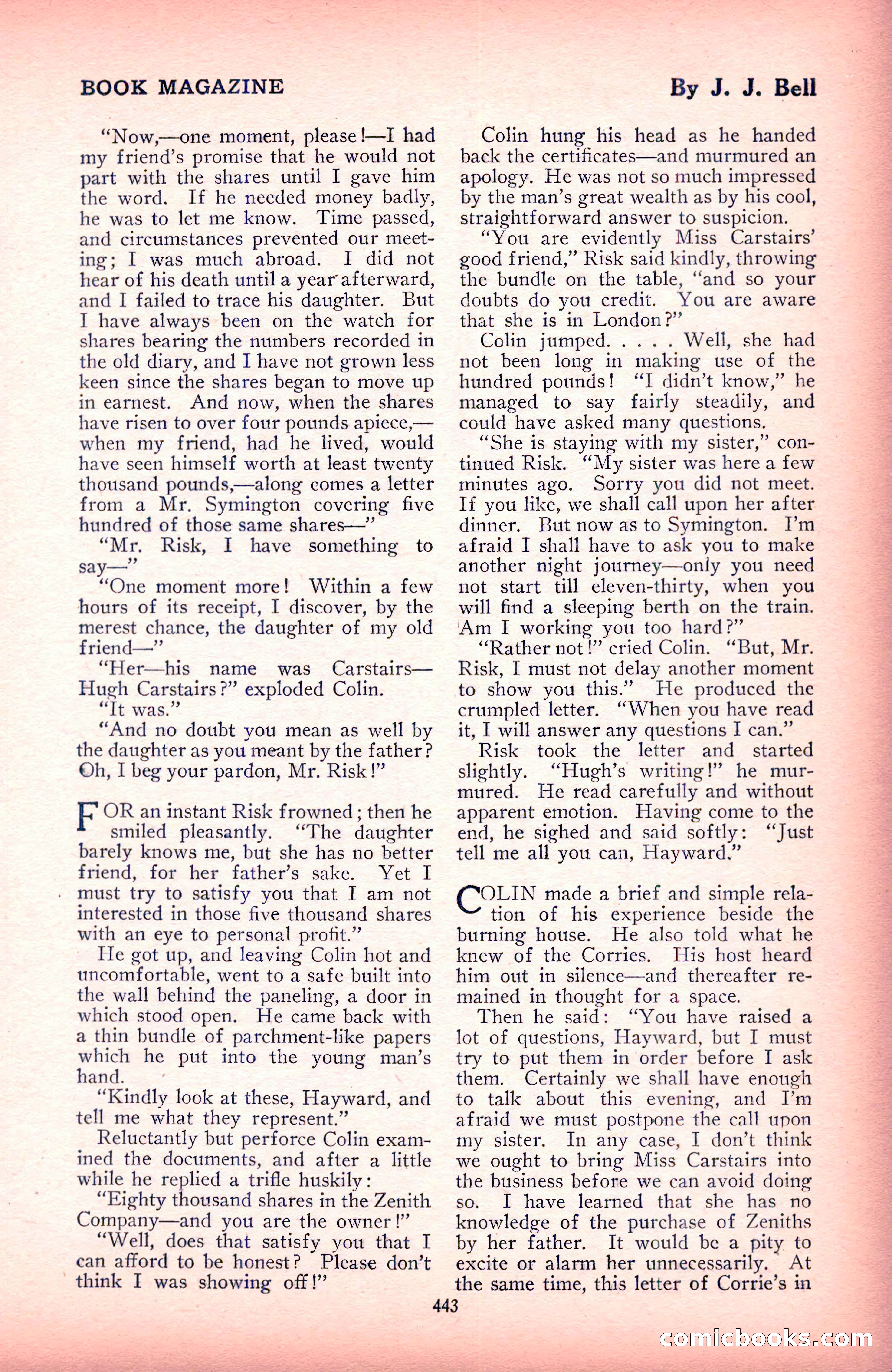 The Blue Book Magazine, December 1916 — page 209 of 268