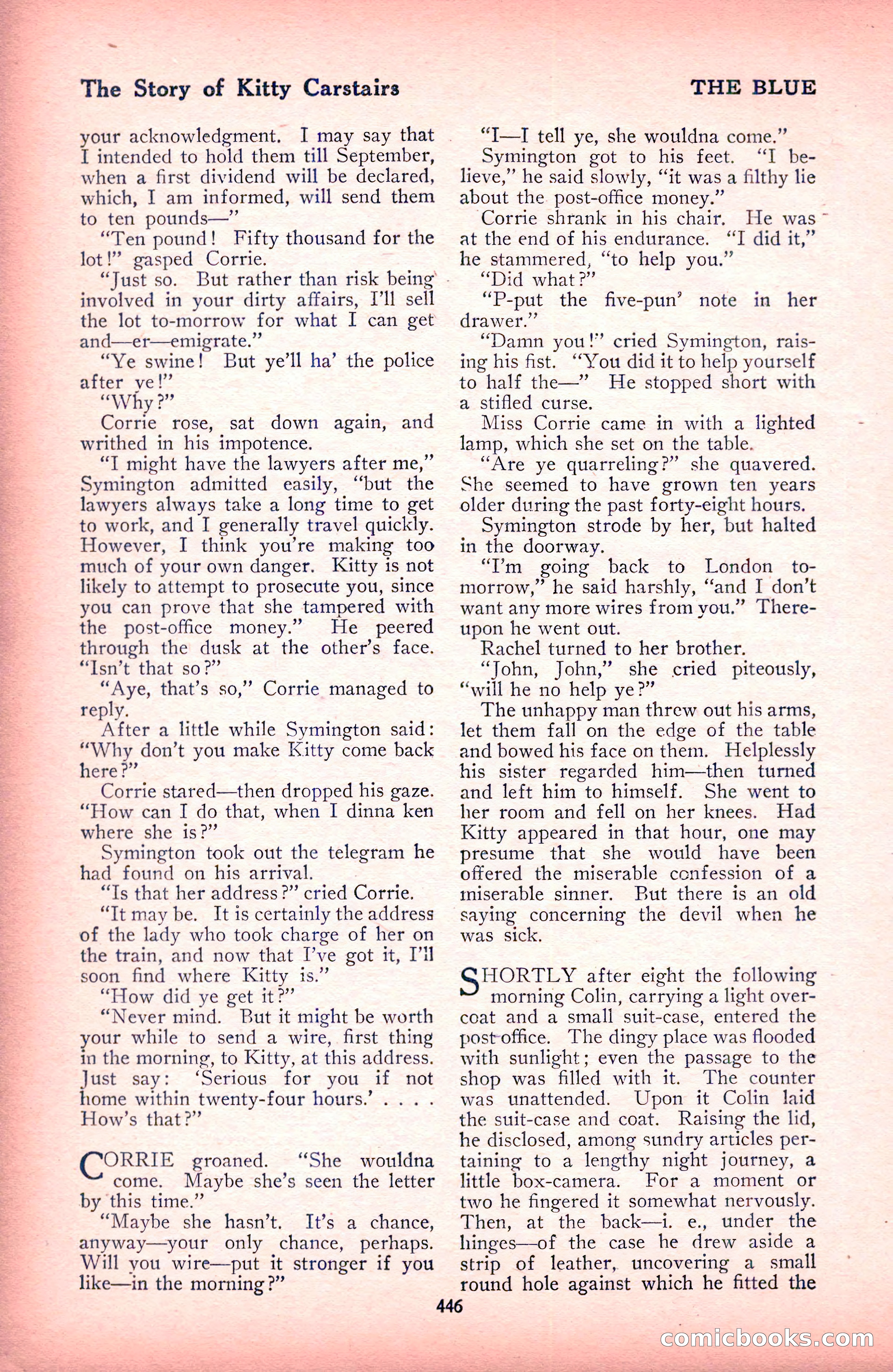 The Blue Book Magazine, December 1916 — page 212 of 268
