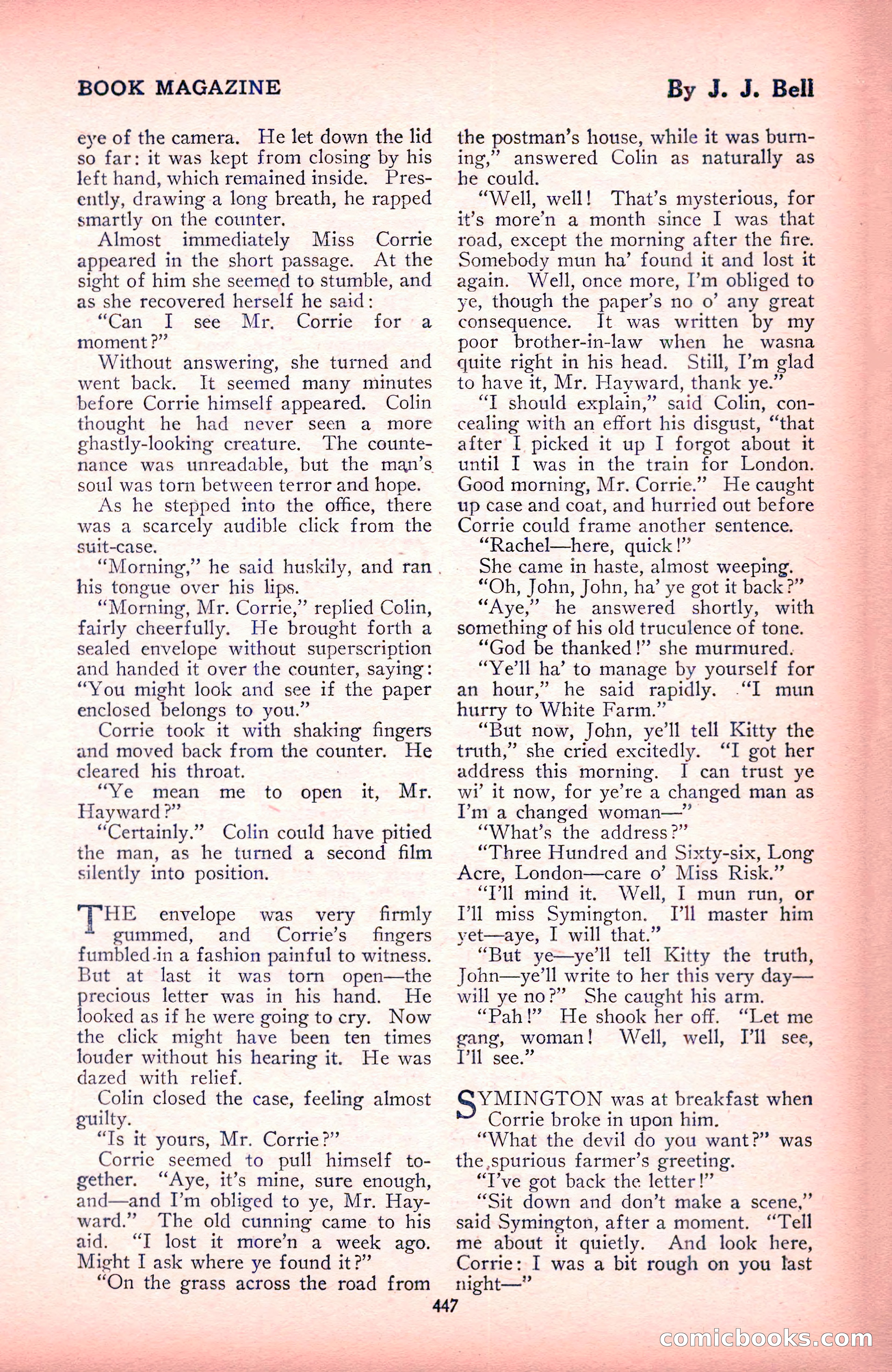 The Blue Book Magazine, December 1916 — page 213 of 268
