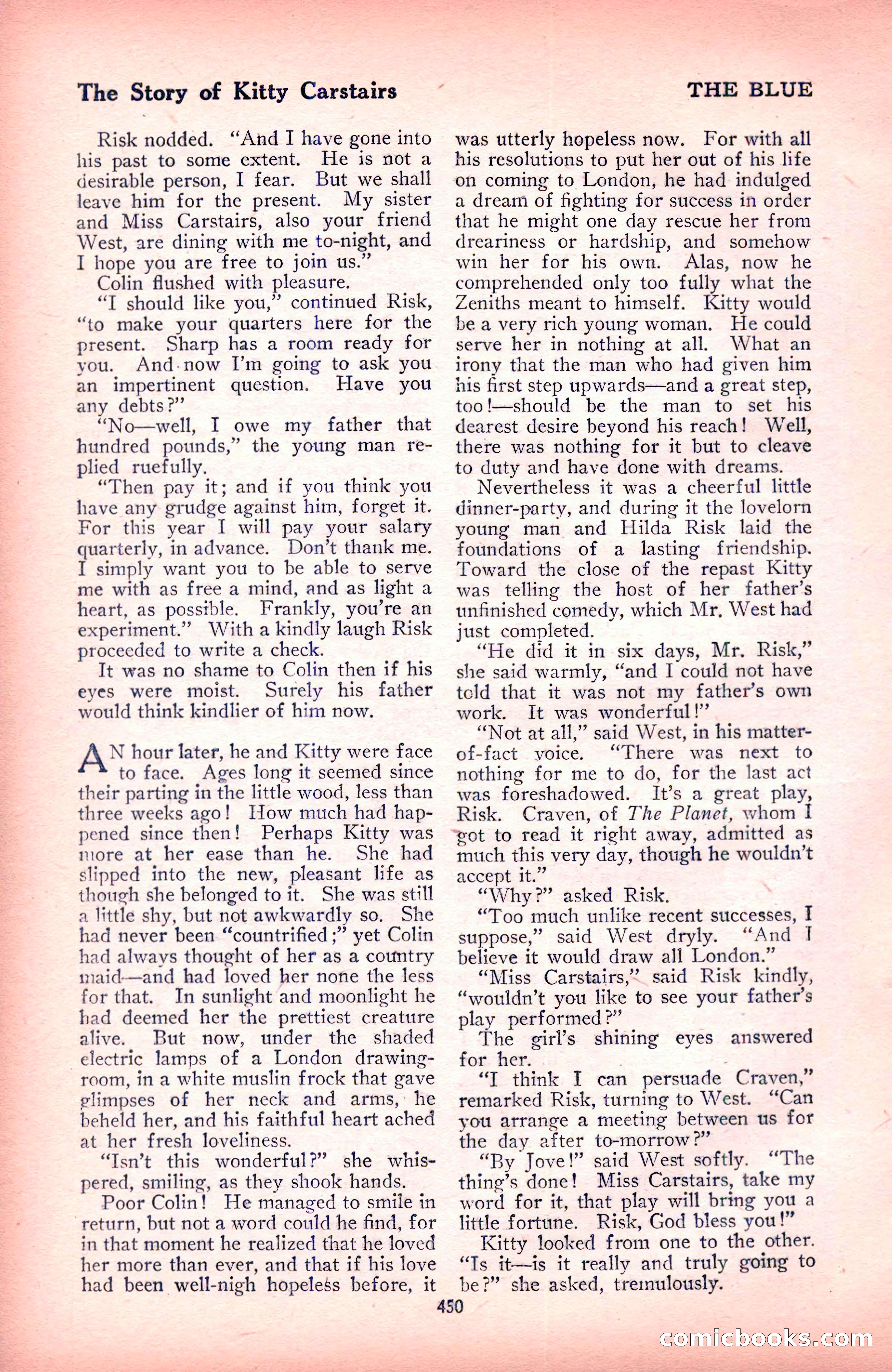 The Blue Book Magazine, December 1916 — page 216 of 268