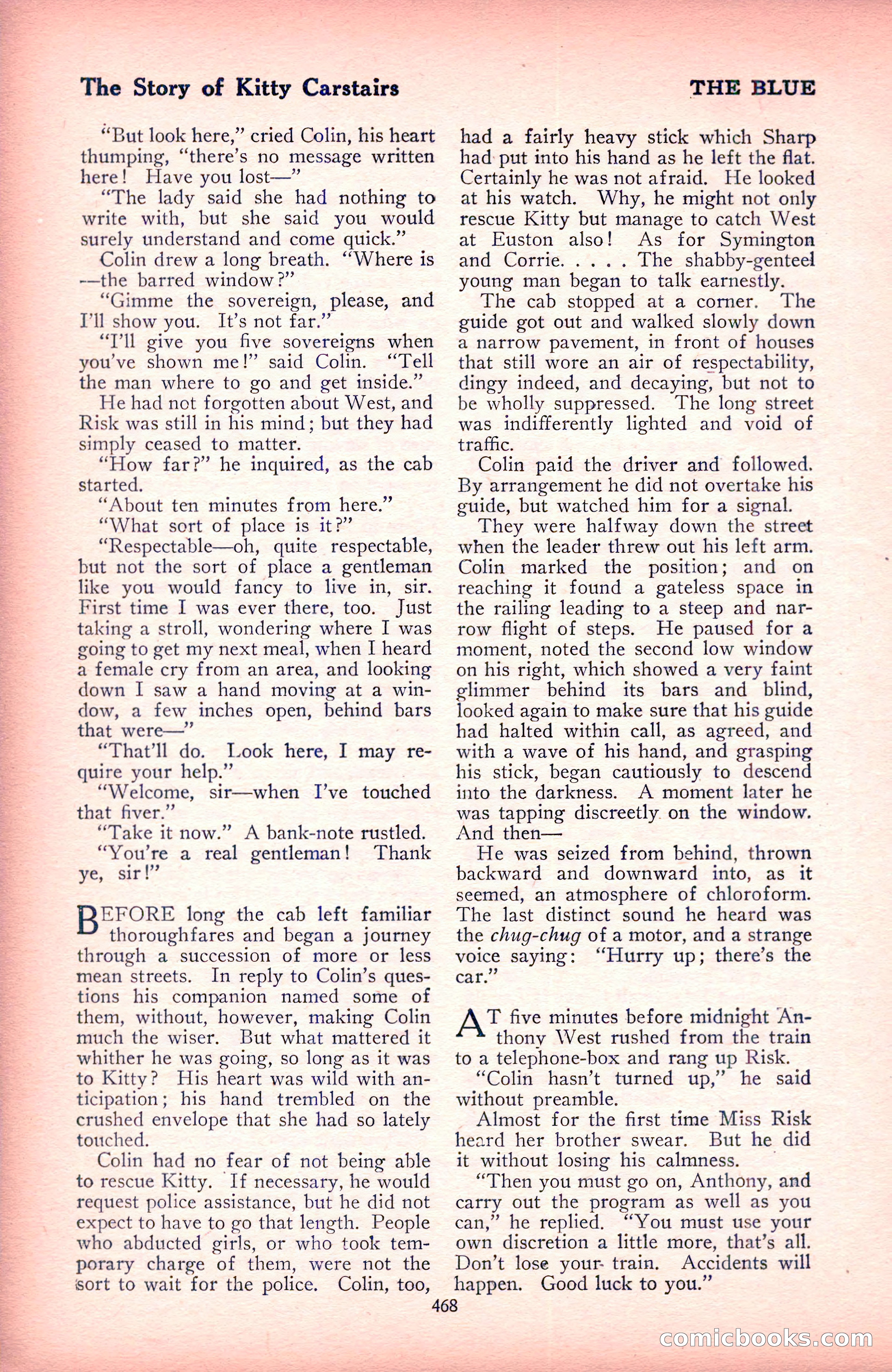 The Blue Book Magazine, December 1916 — page 234 of 268