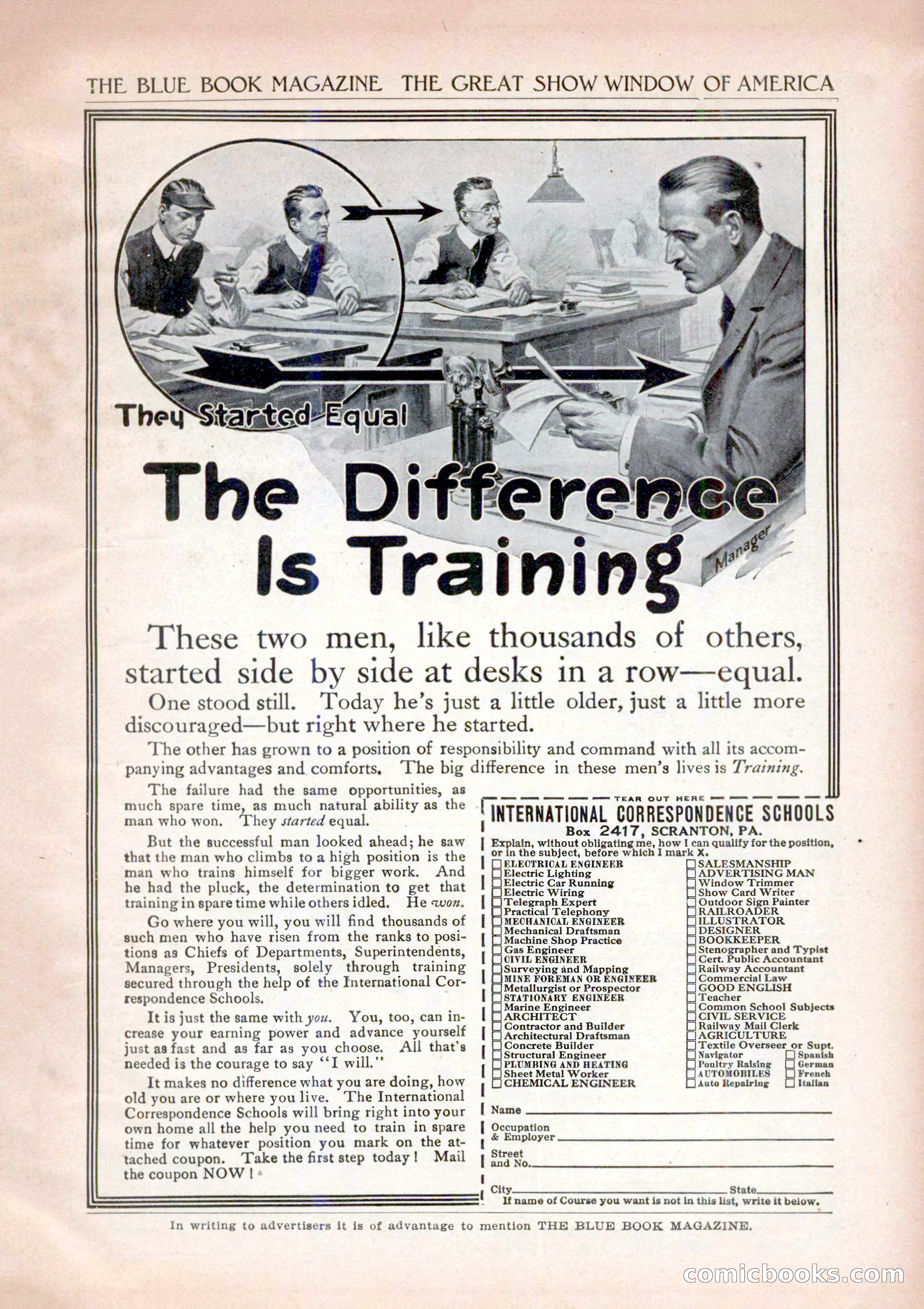 The Blue Book Magazine, December 1916 — page 251 of 268