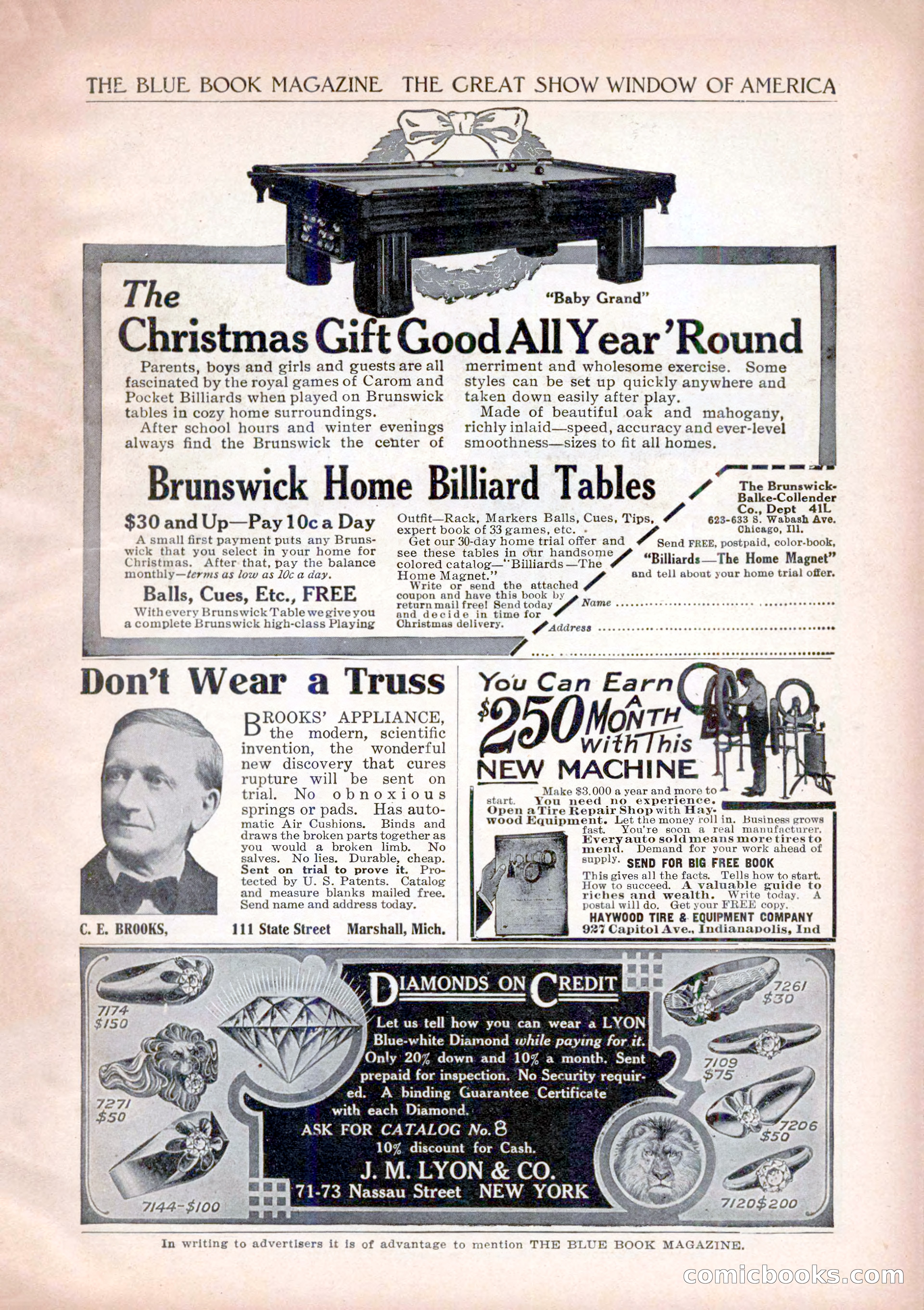 The Blue Book Magazine, December 1916 — page 253 of 268