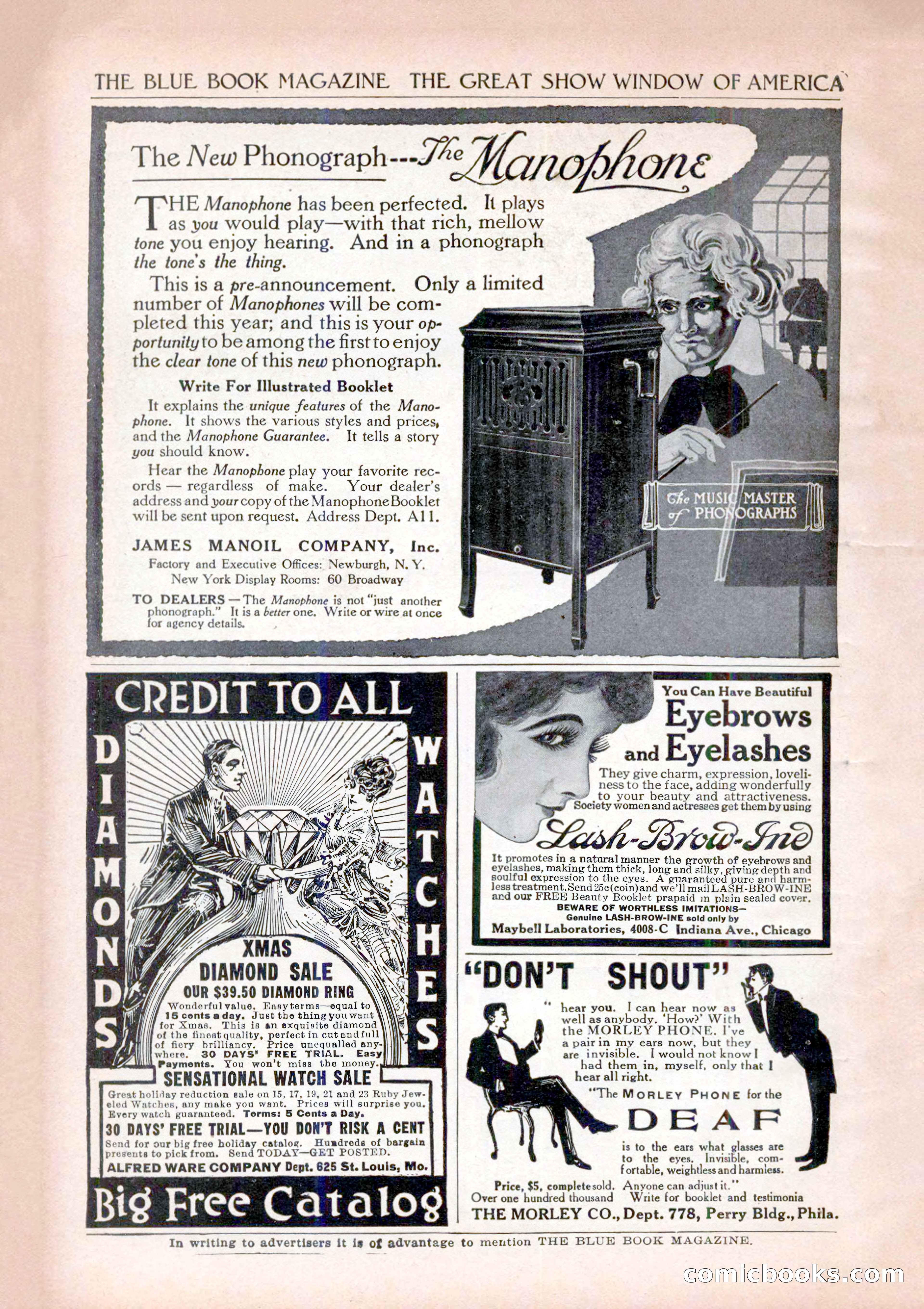 The Blue Book Magazine, December 1916 — page 258 of 268