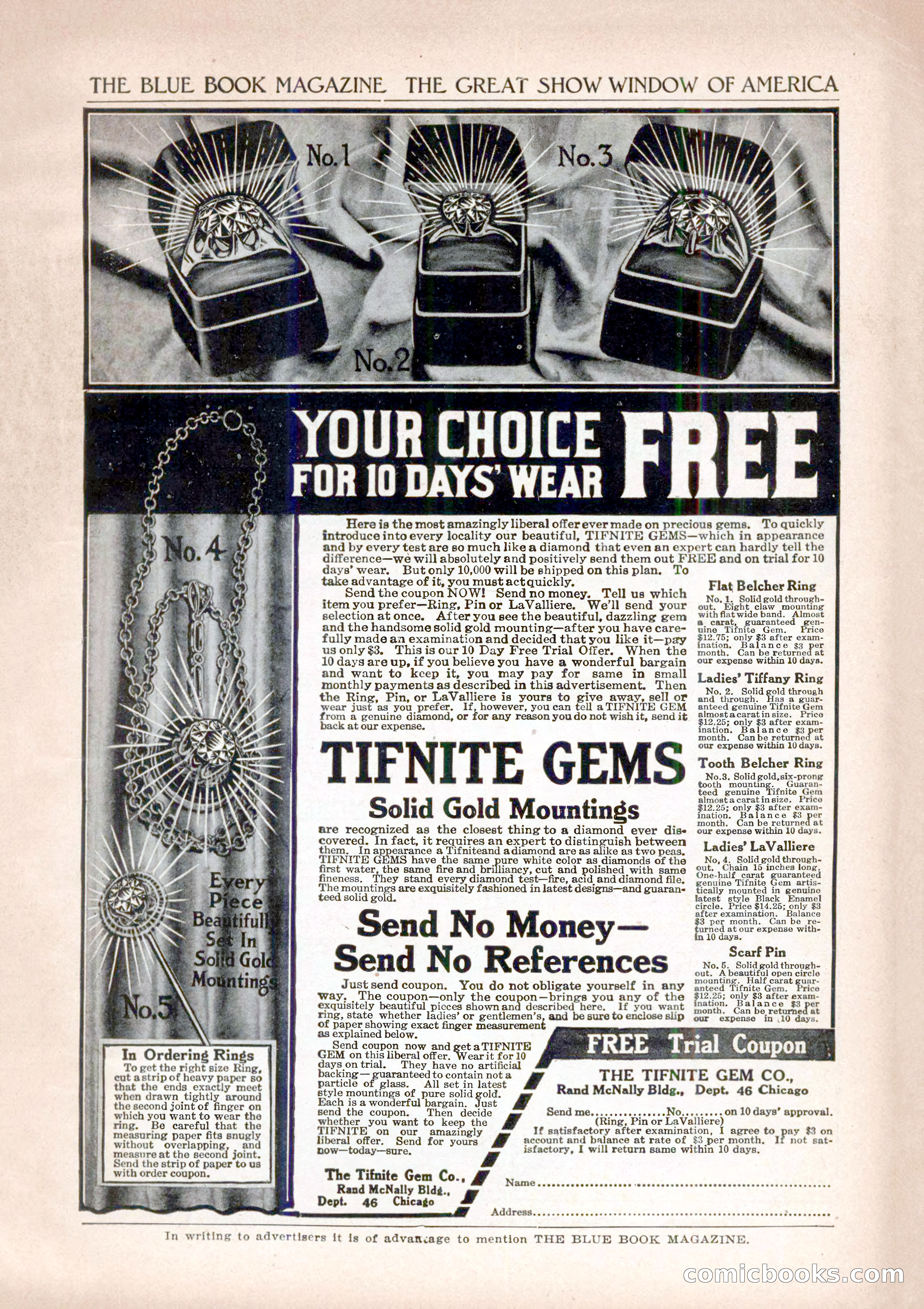 The Blue Book Magazine, December 1916 — page 259 of 268