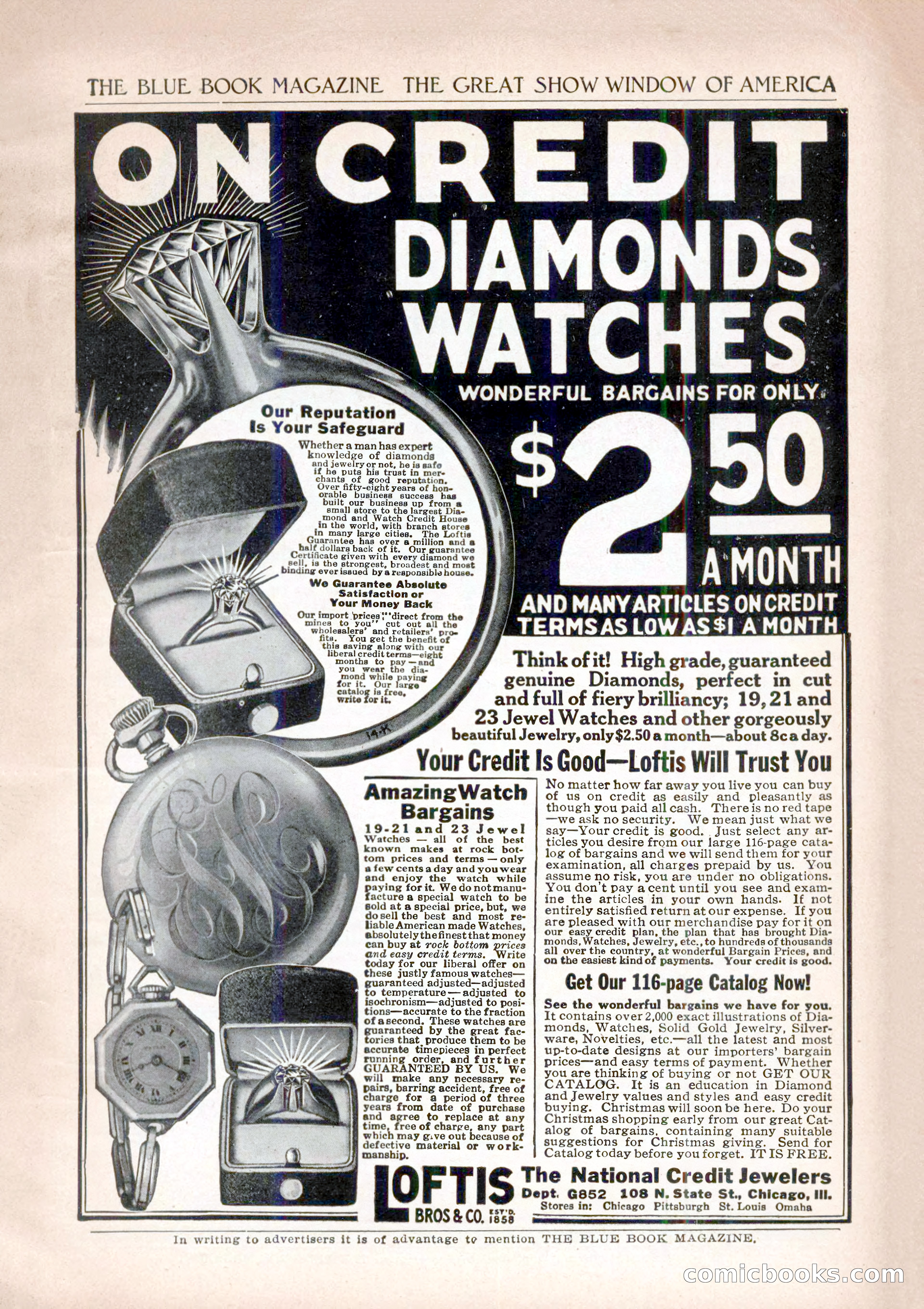 The Blue Book Magazine, December 1916 — page 261 of 268