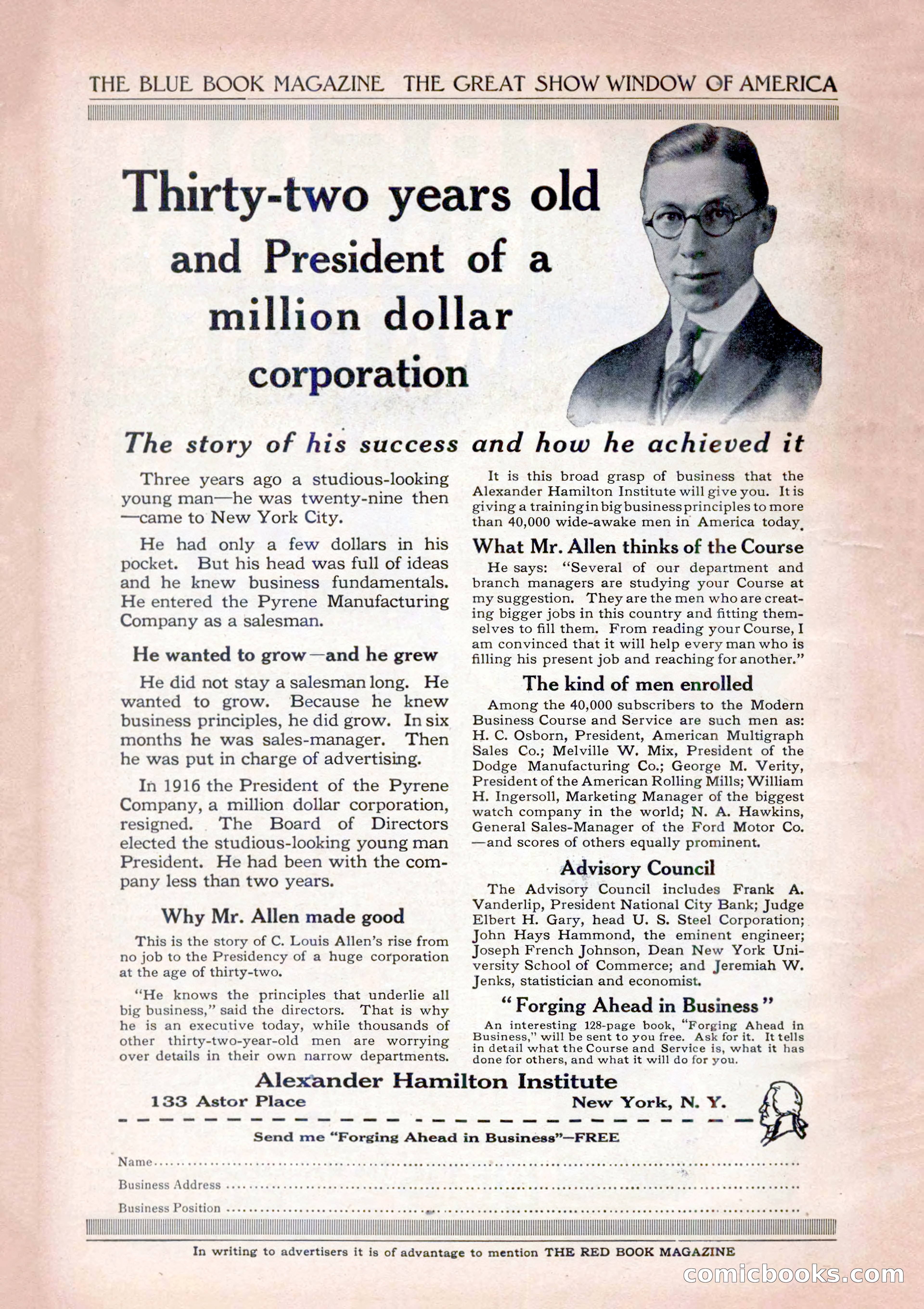 The Blue Book Magazine, December 1916 — page 262 of 268