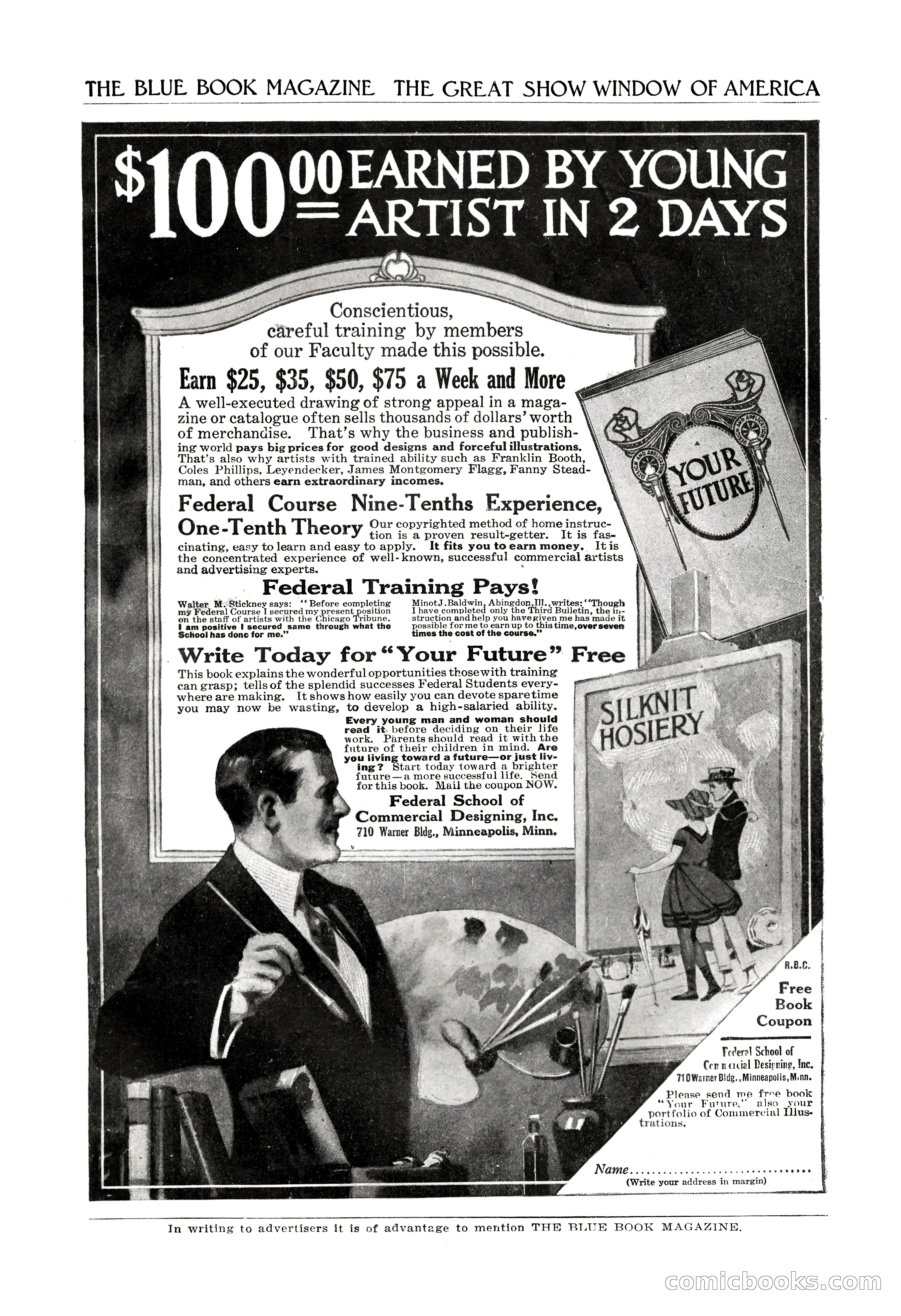 The Blue Book Magazine, February 1917 — page 3 of 264