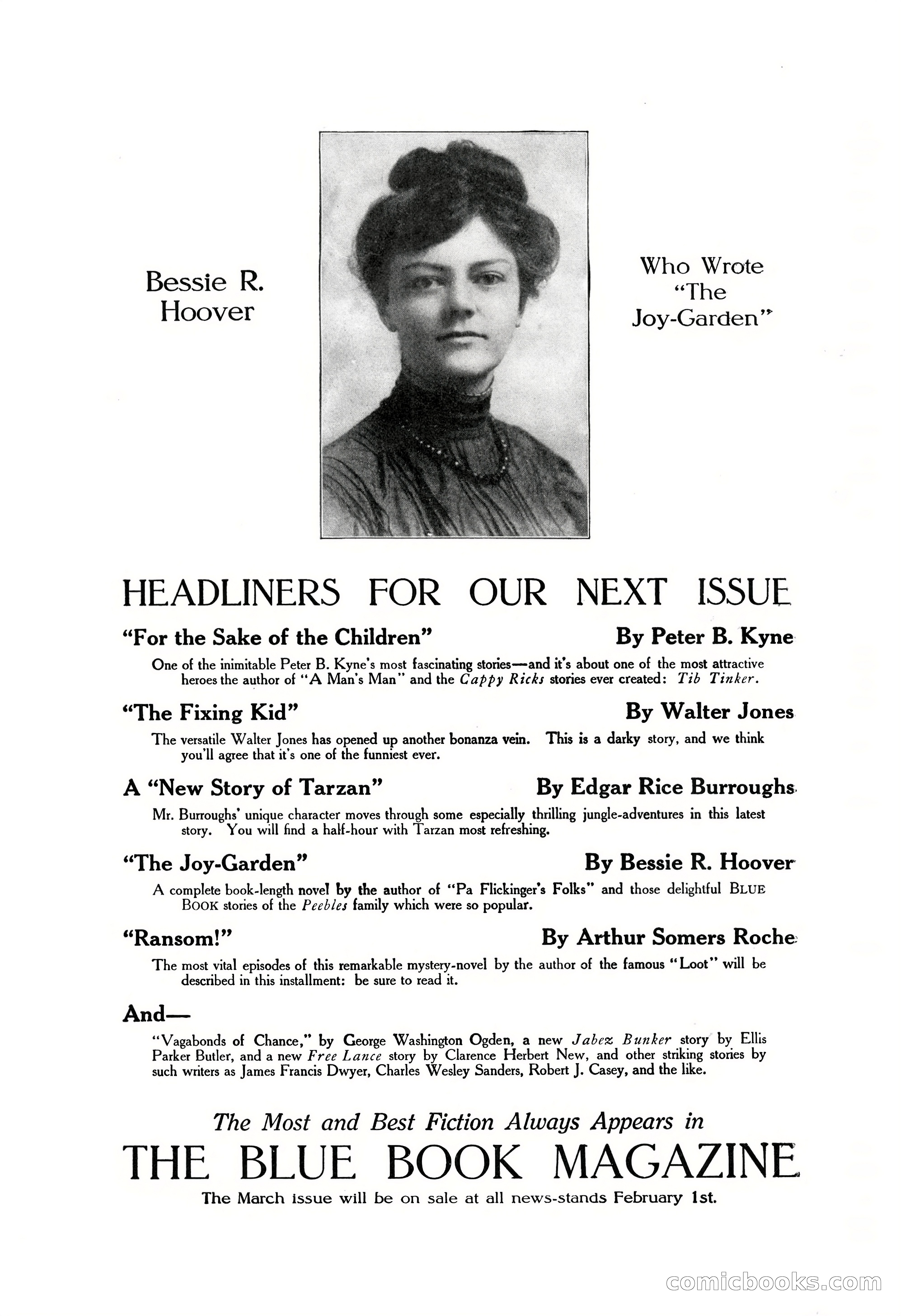 The Blue Book Magazine, February 1917 — page 6 of 264