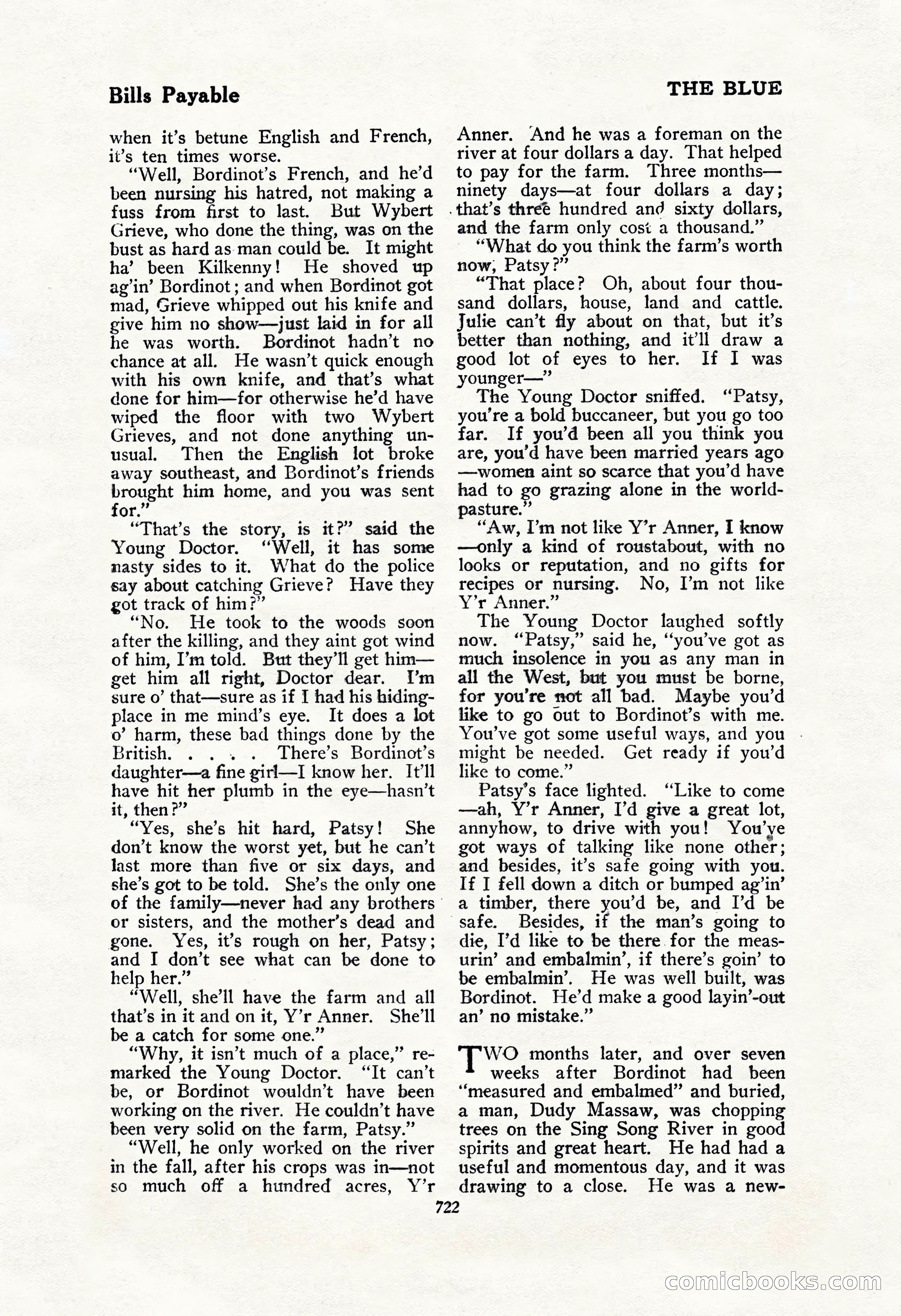 The Blue Book Magazine, February 1917 — page 8 of 264