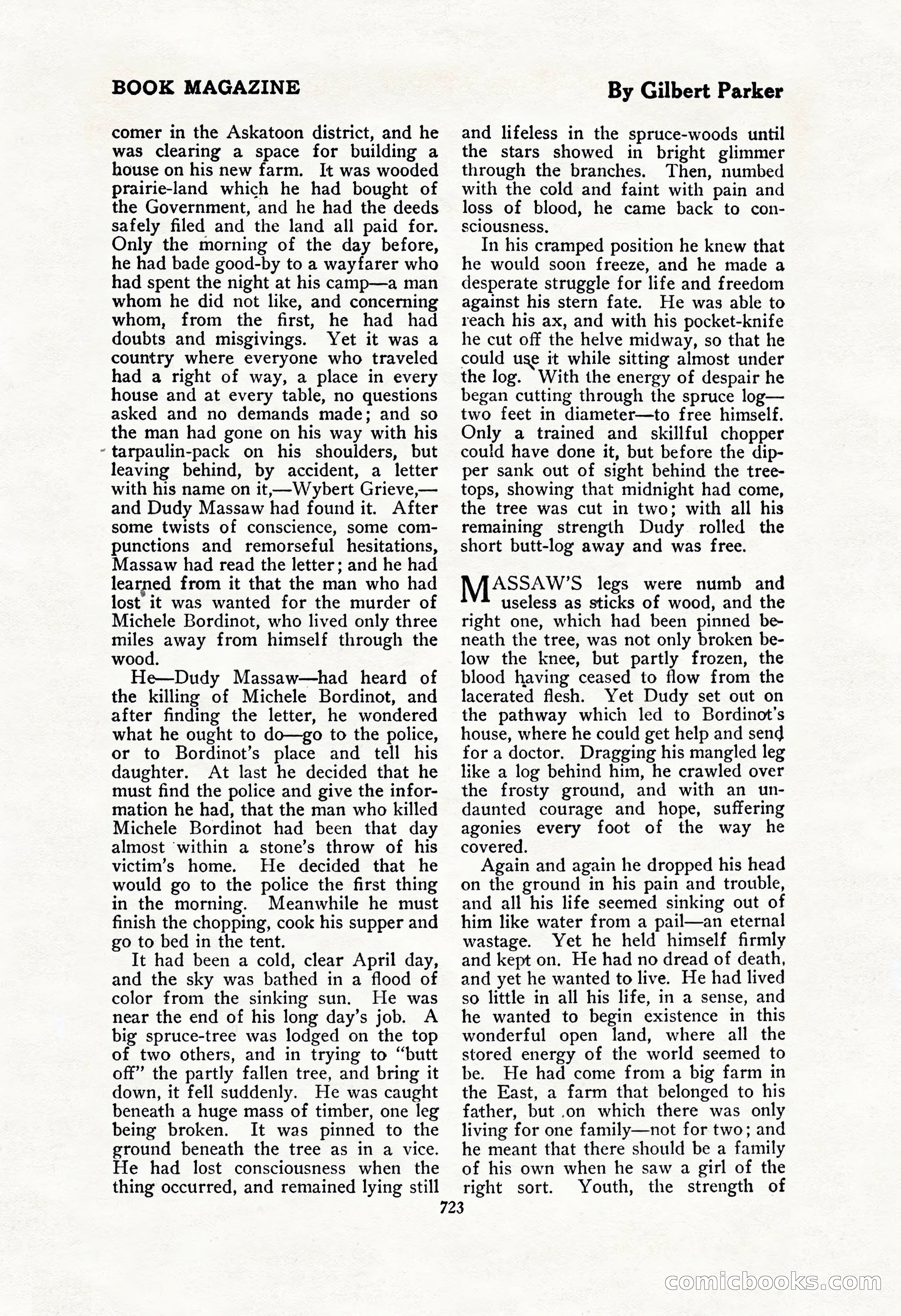 The Blue Book Magazine, February 1917 — page 9 of 264